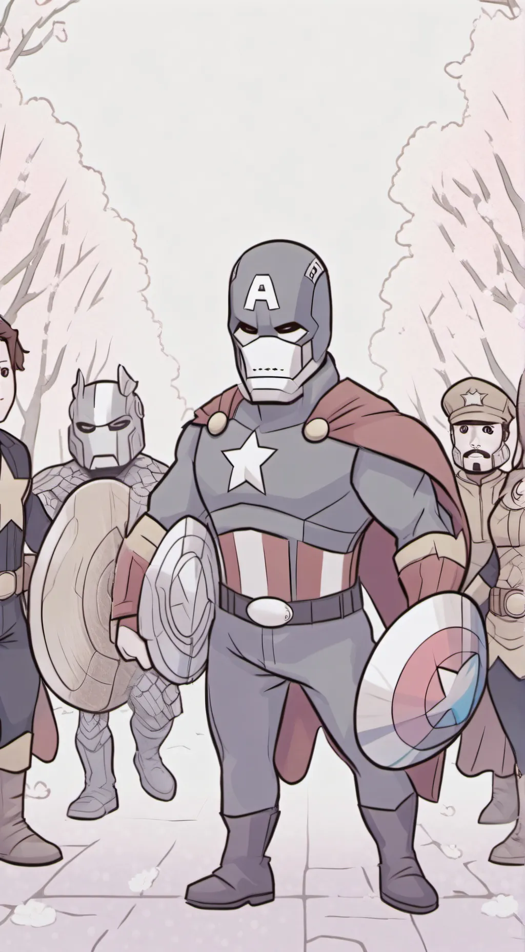 ai character: Avengers 31 background