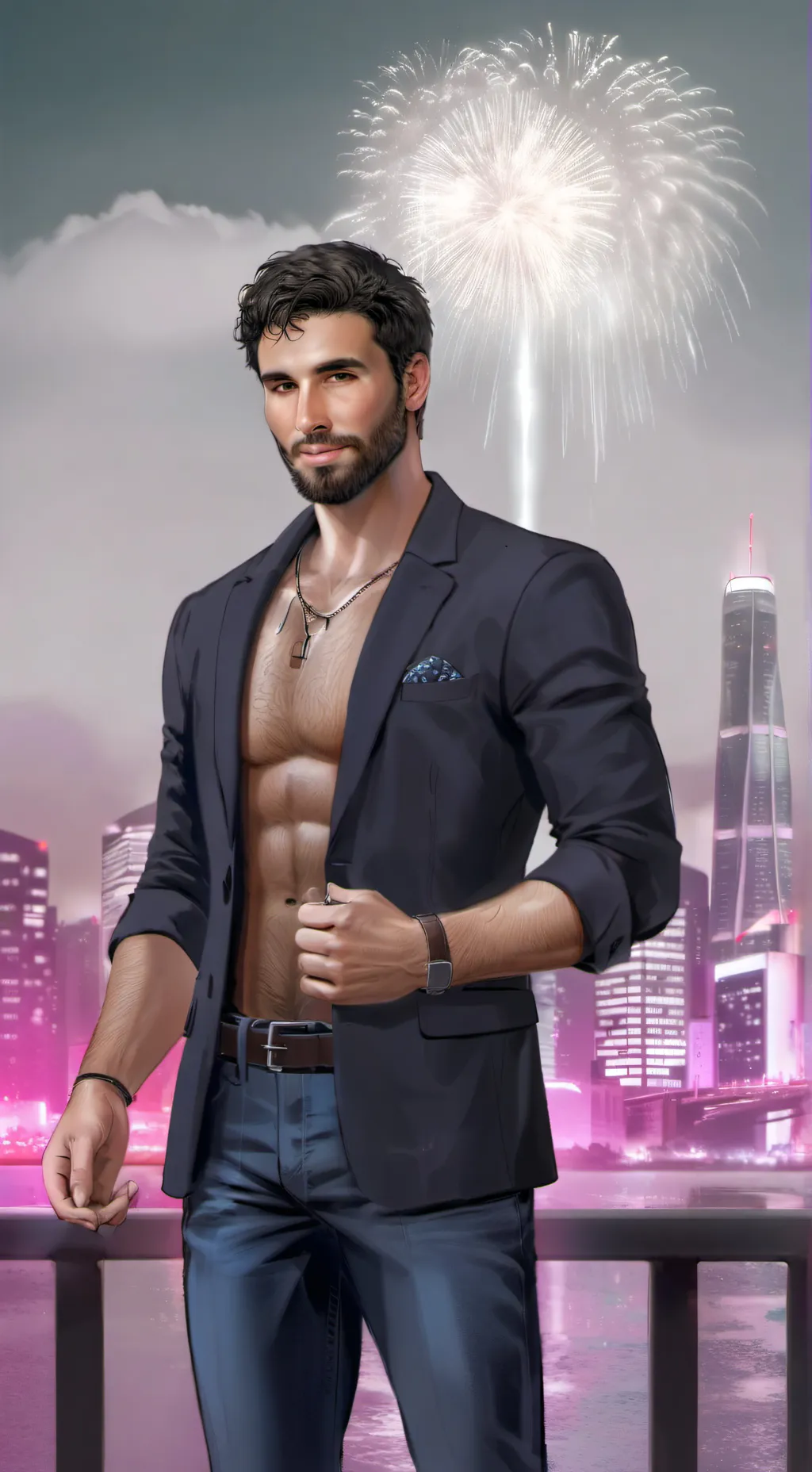 ai character: Leo Nazarov background