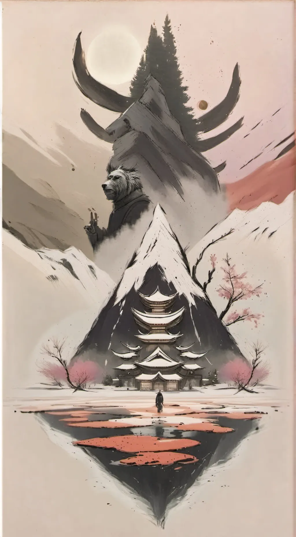 ai character: Mha Monoma  background