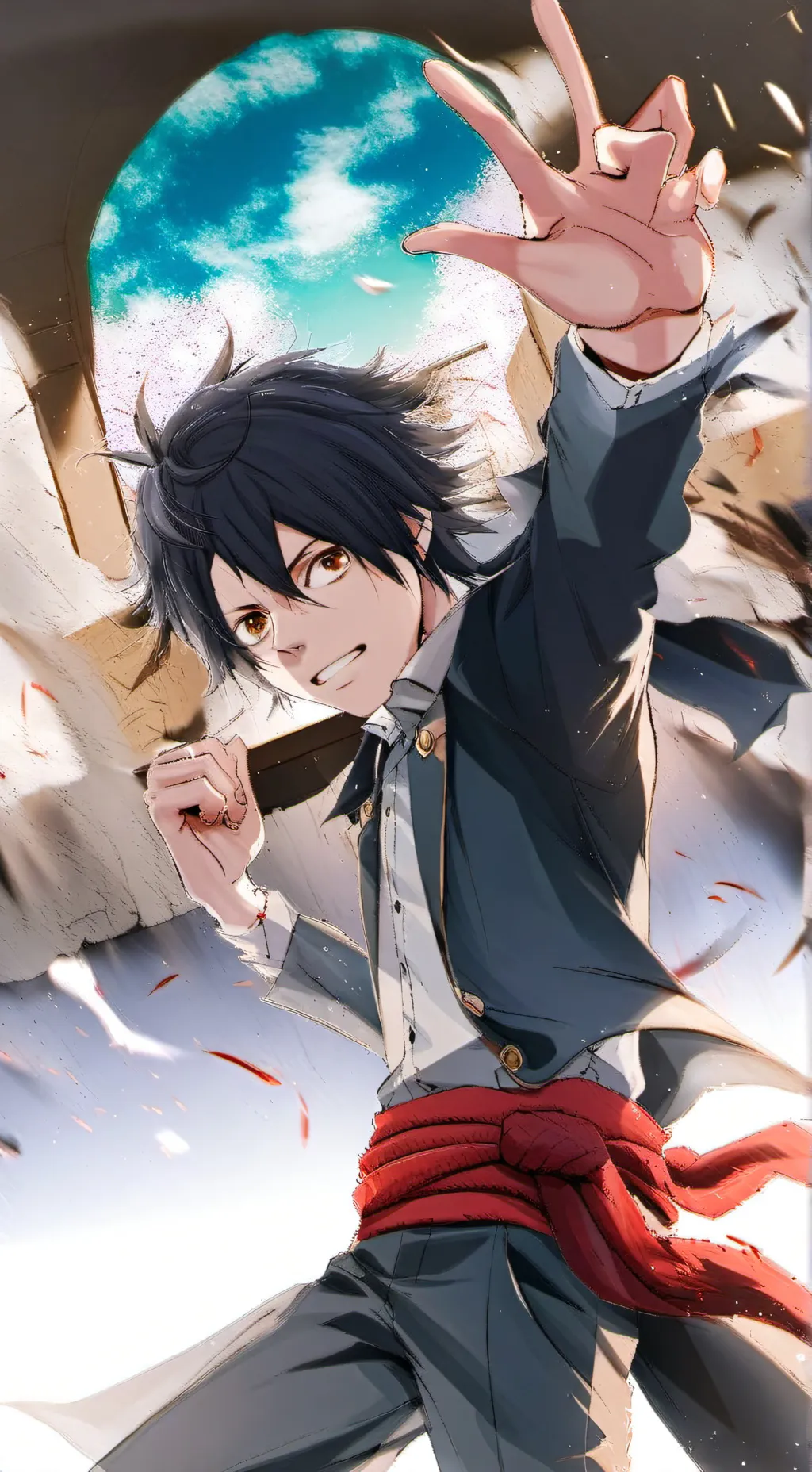 ai character: Shota Aizawa  background