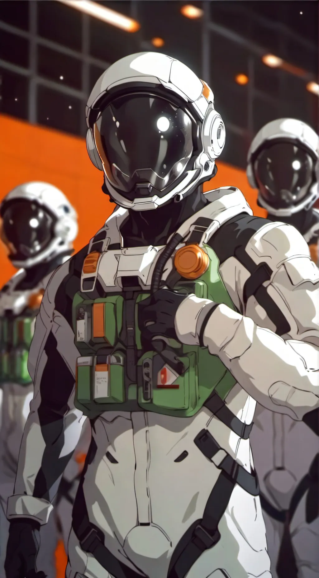 ai character: Among Us background
