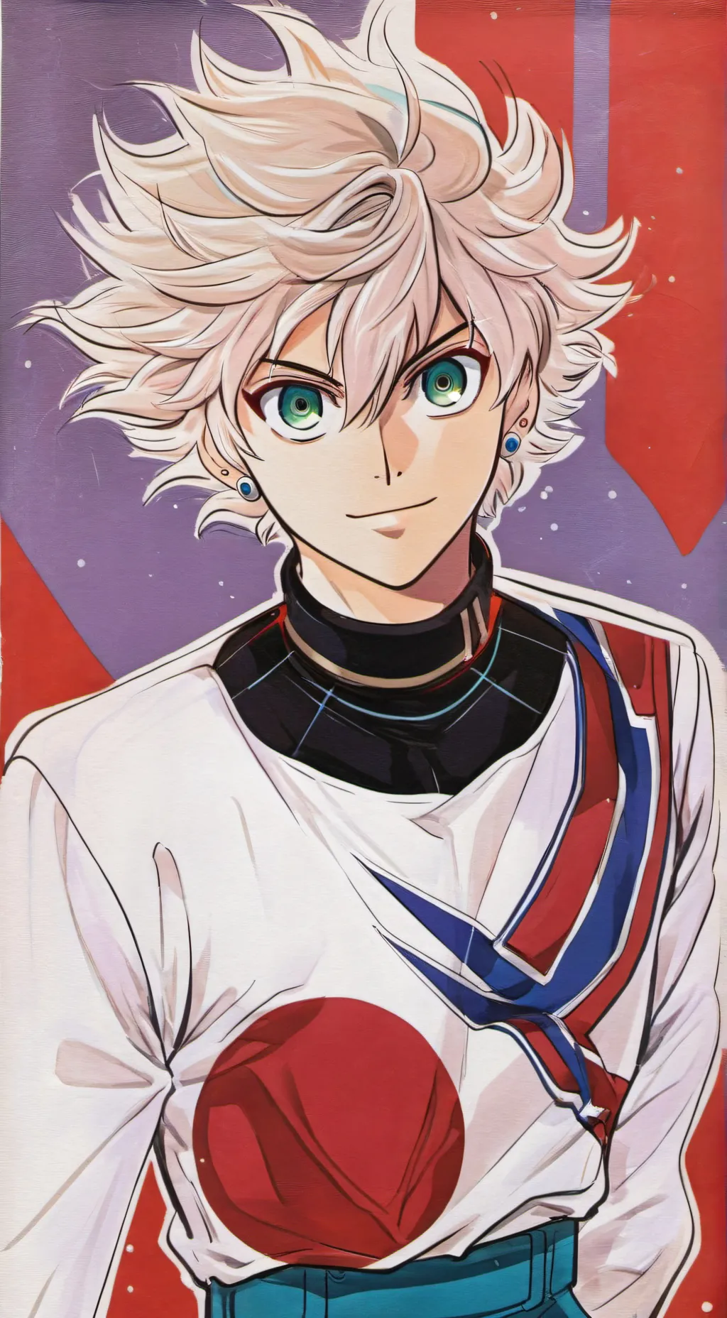 ai character: bakugo background