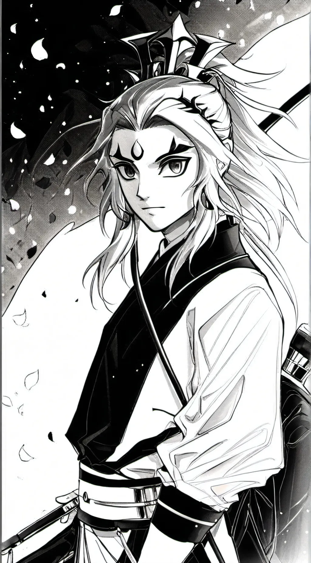 ai character: Kyojuro Rengoku background