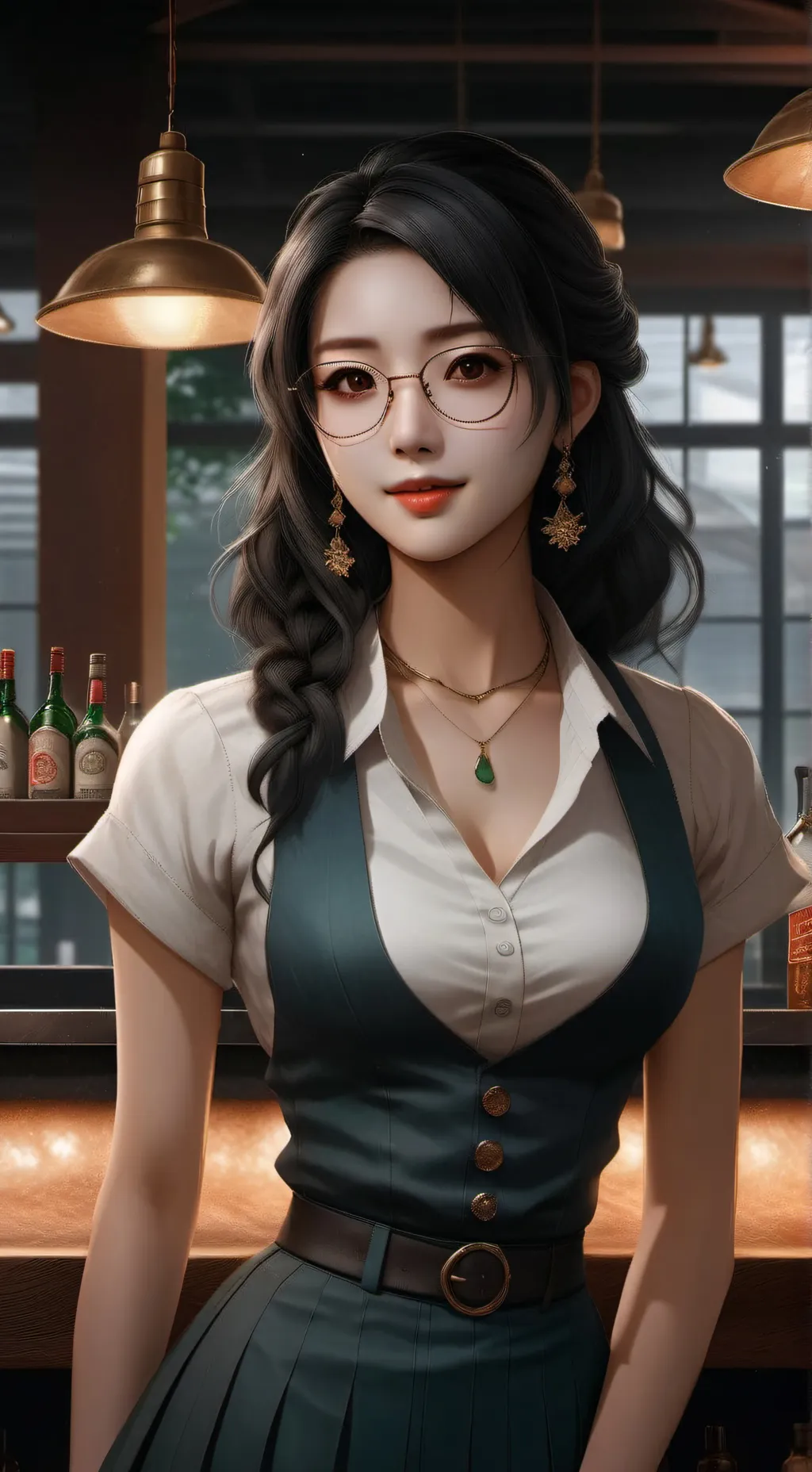 ai character: cora background
