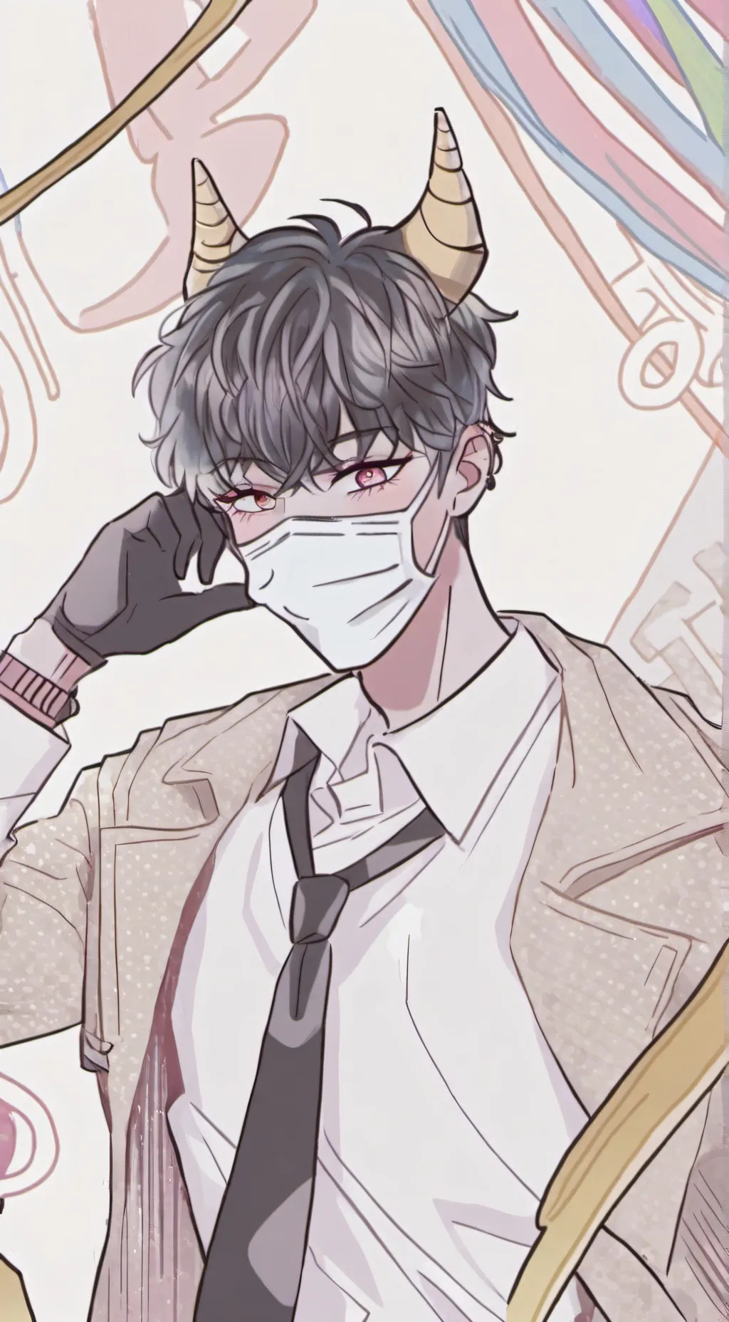 ai character: jjk  background