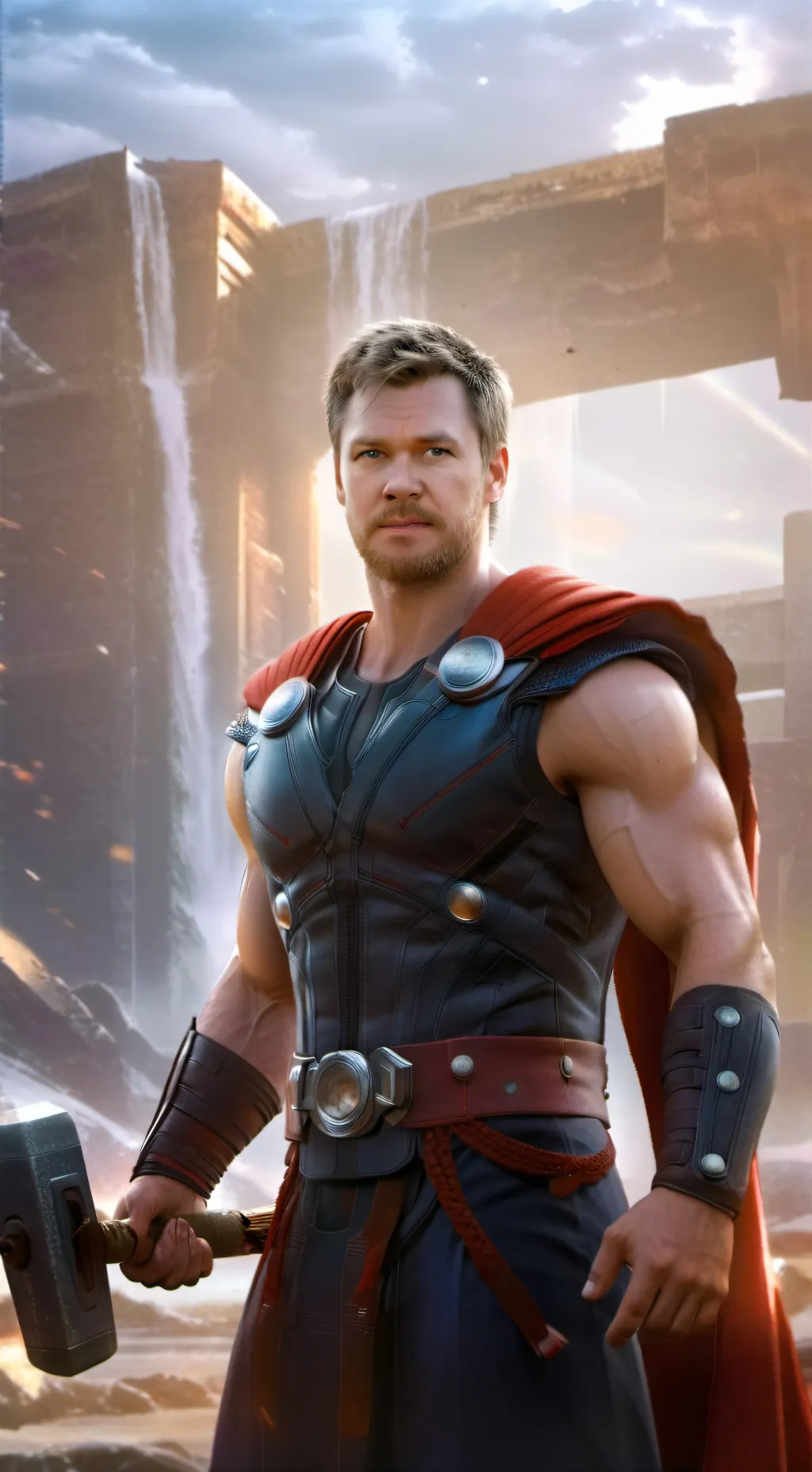ai character: Thor background