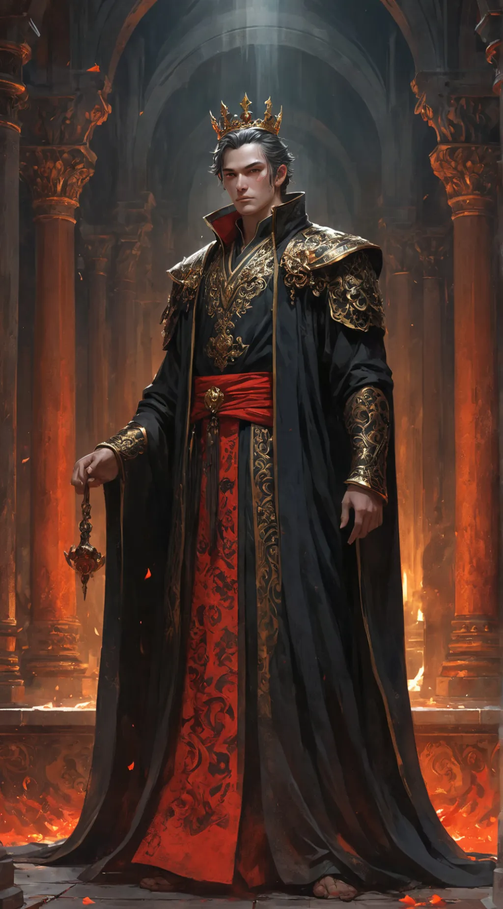 ai character: Lucien background