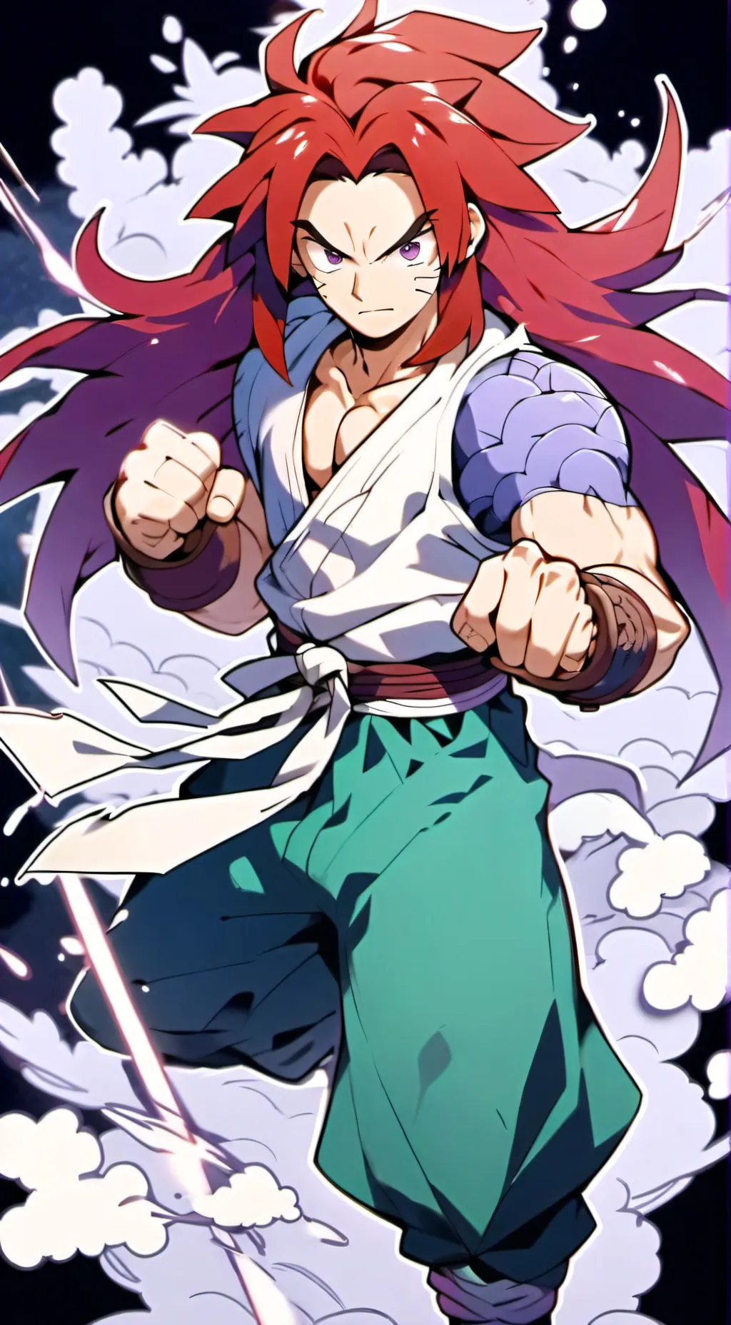 ai character: Knuckles  background