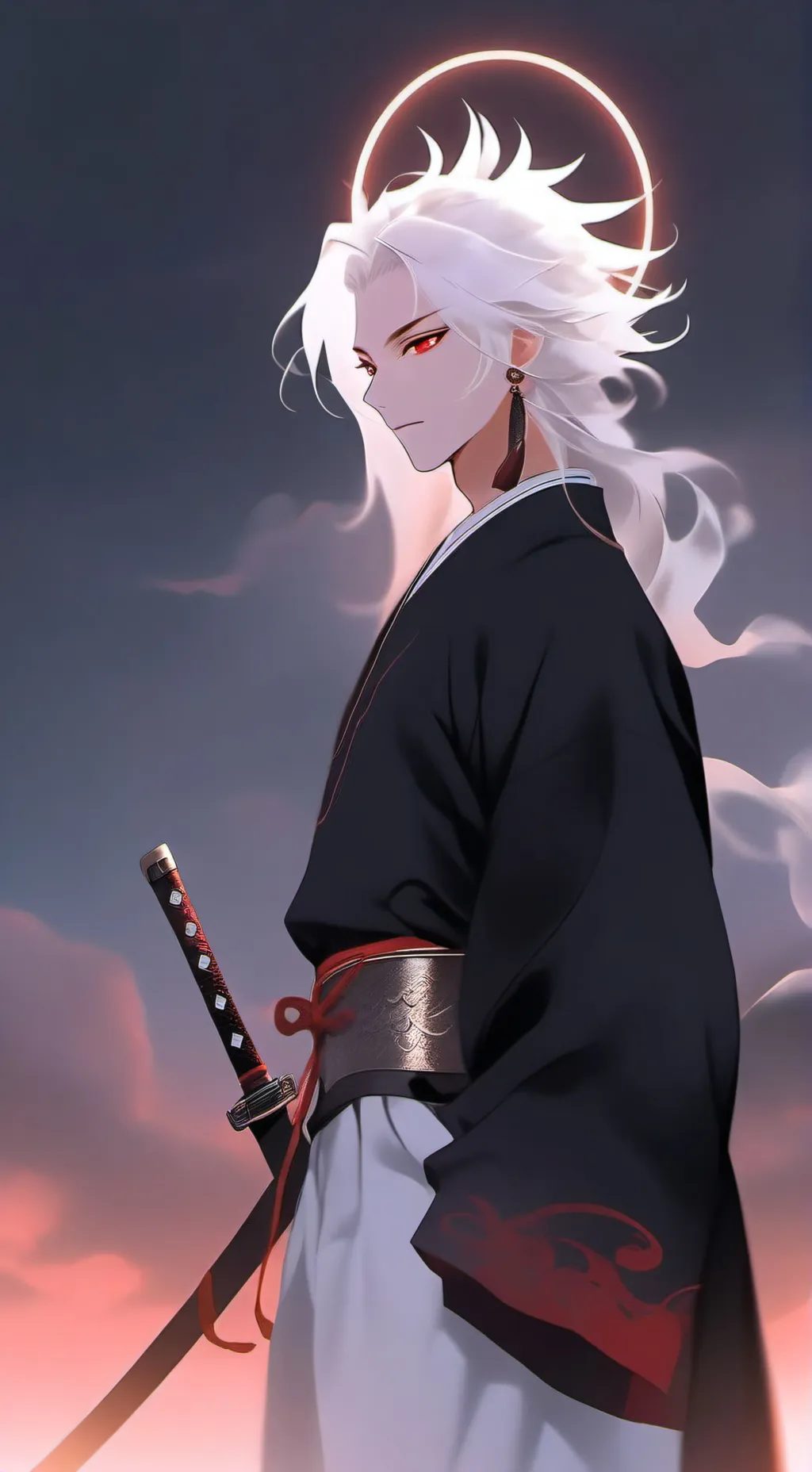 ai character: Yin and Yang Tsuyo background