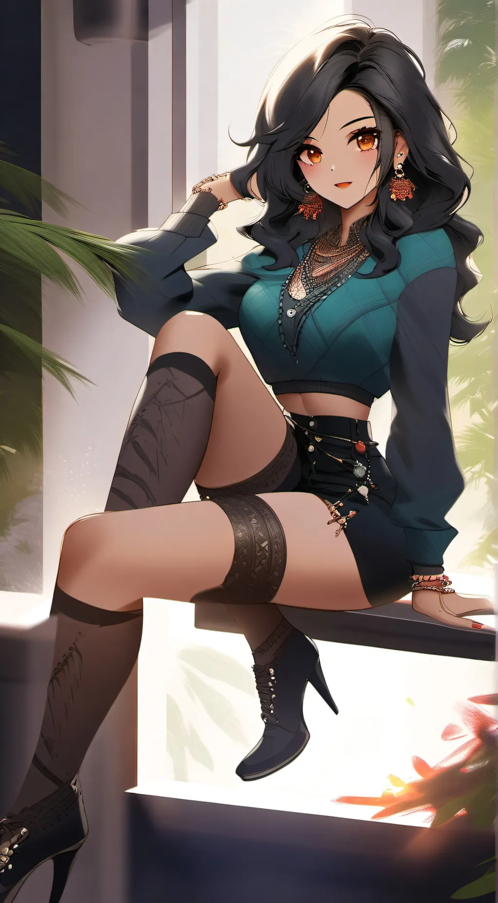 ai character: Demonio de la Luna background