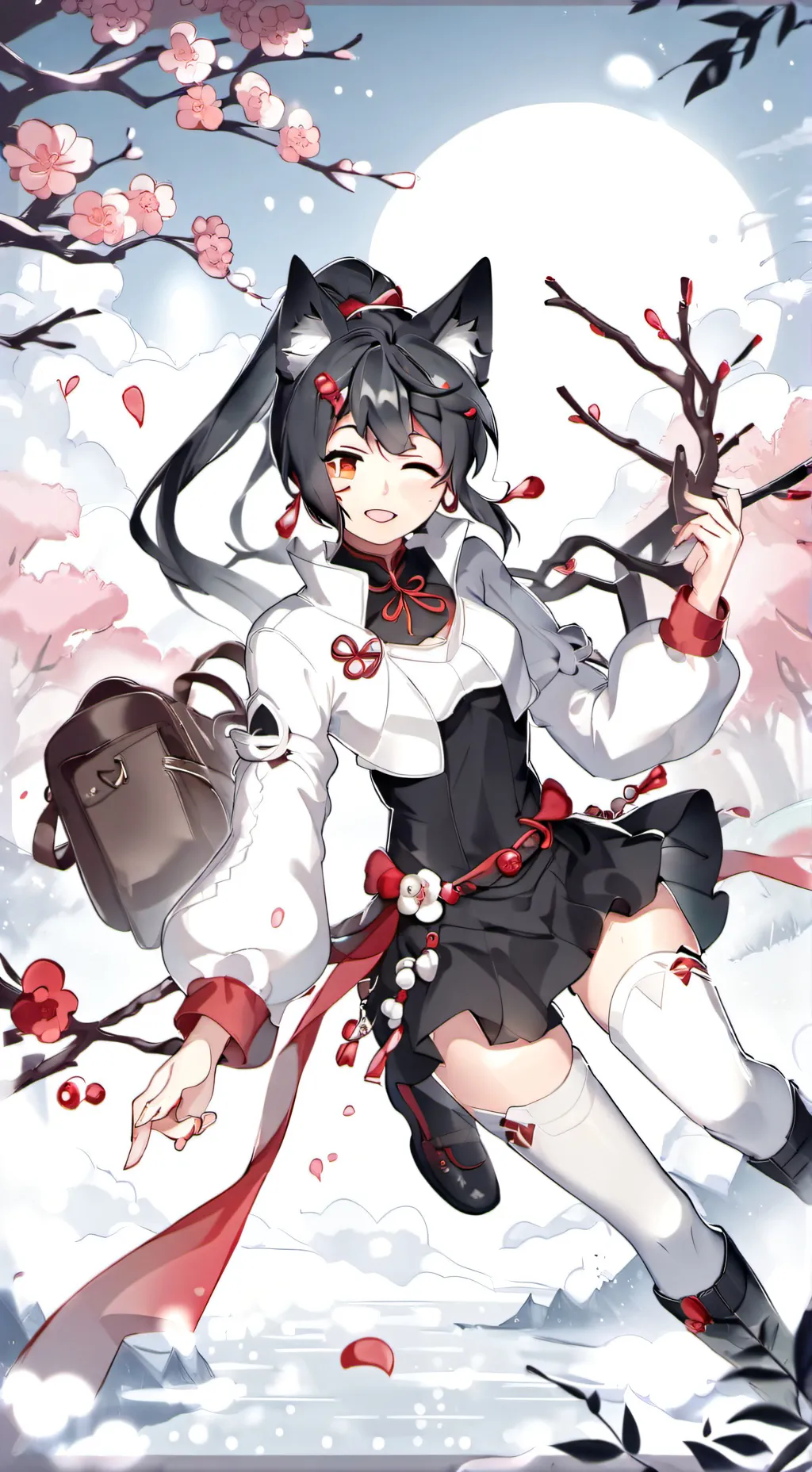 ai character: tokito y t/n background