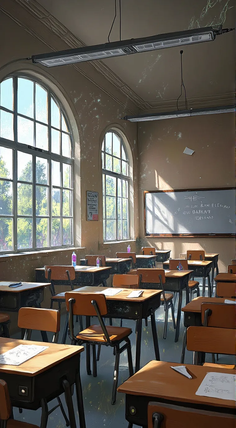 ai character: School background