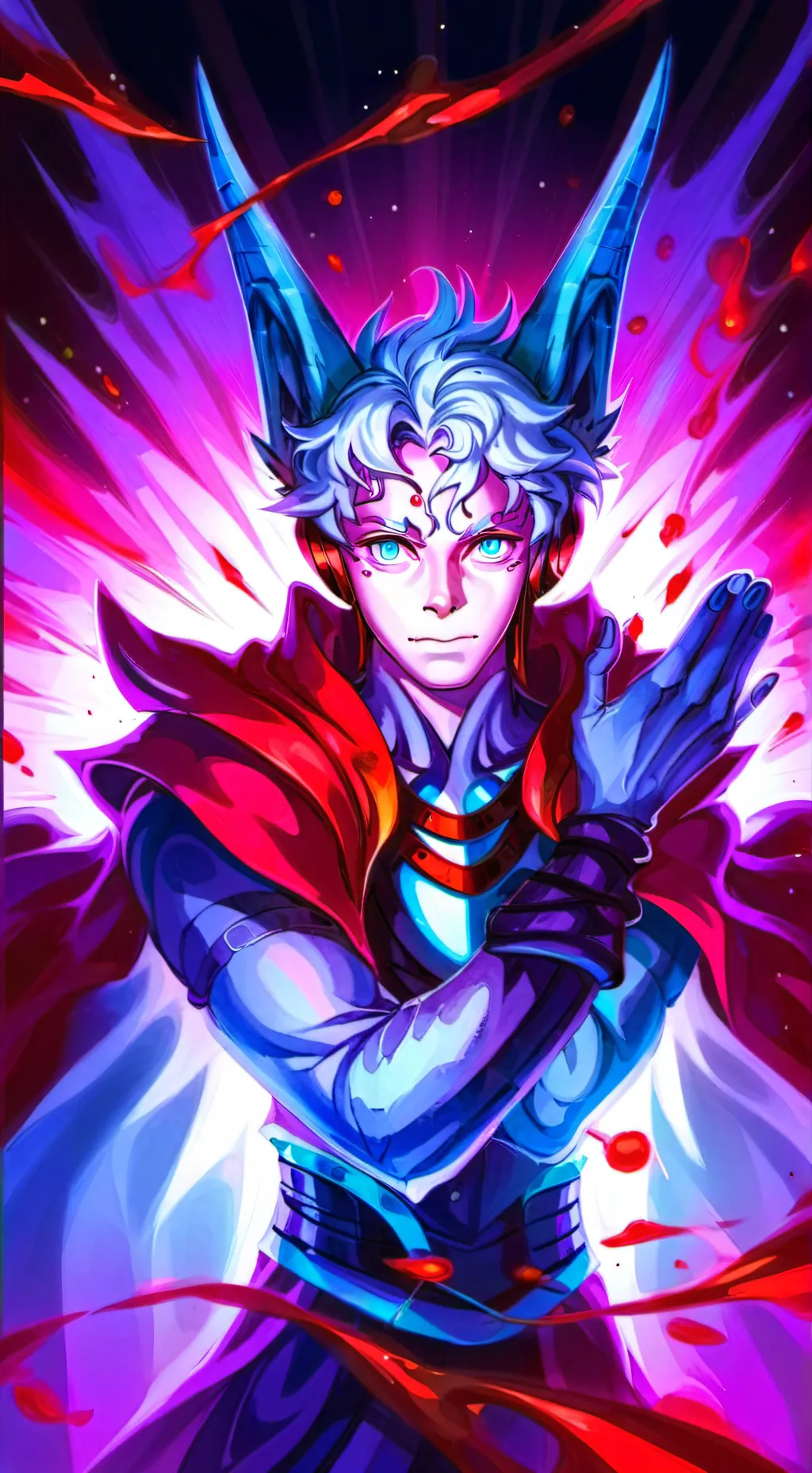 ai character: Gojo Satoru background