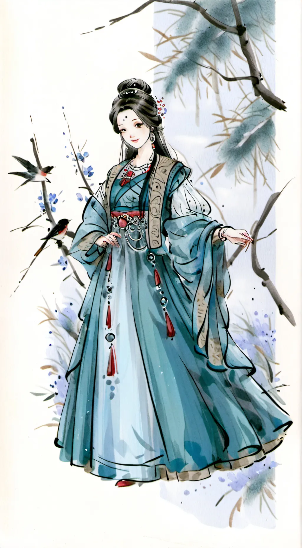 ai character: Mia background