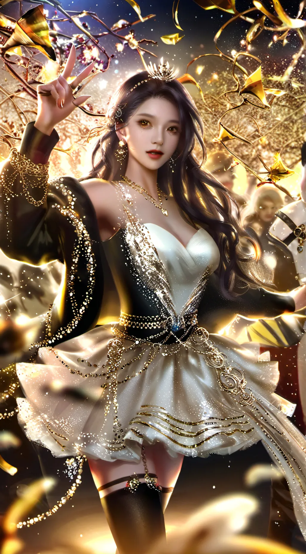 ai character: popstar background