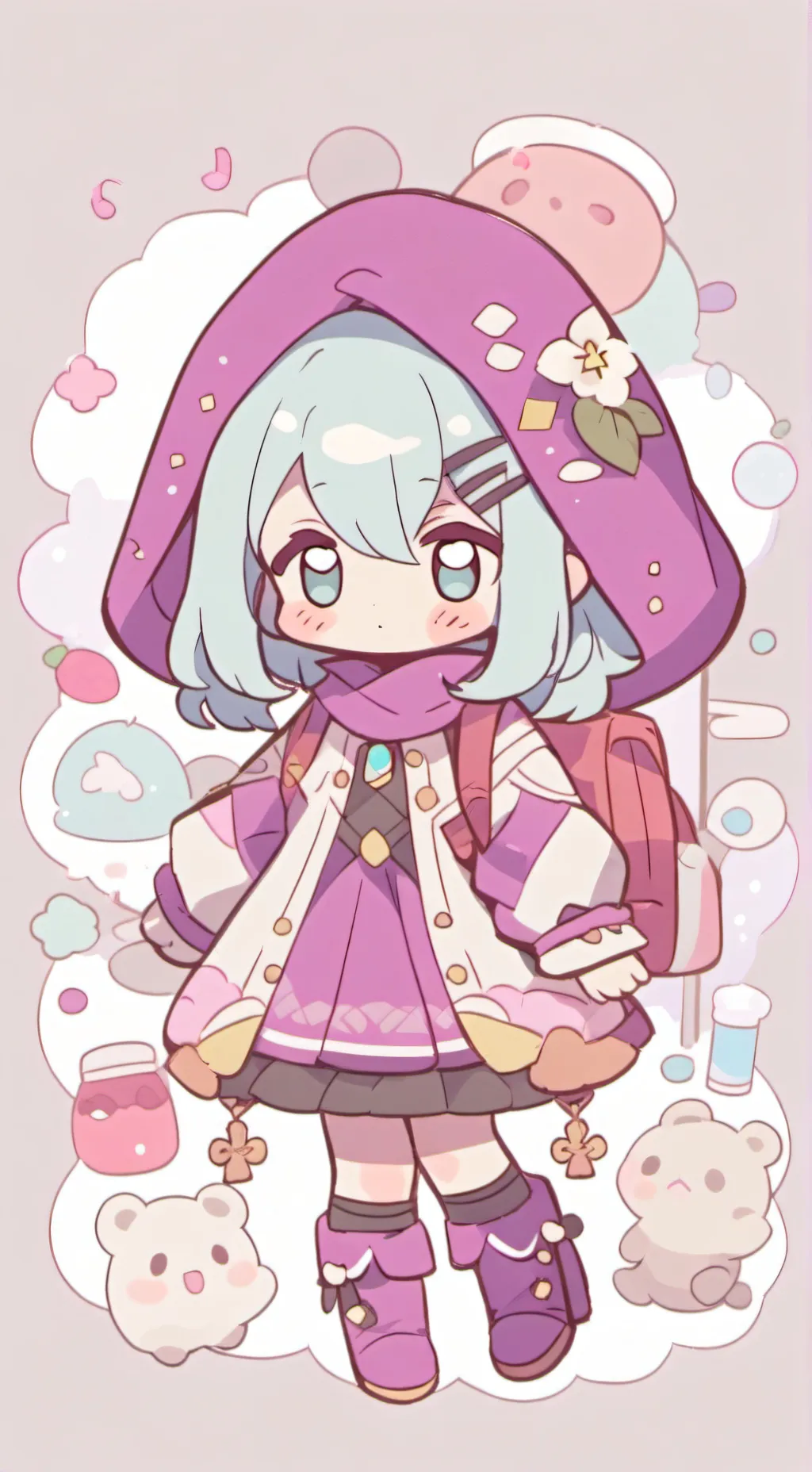 ai character: BNMKJJ  background