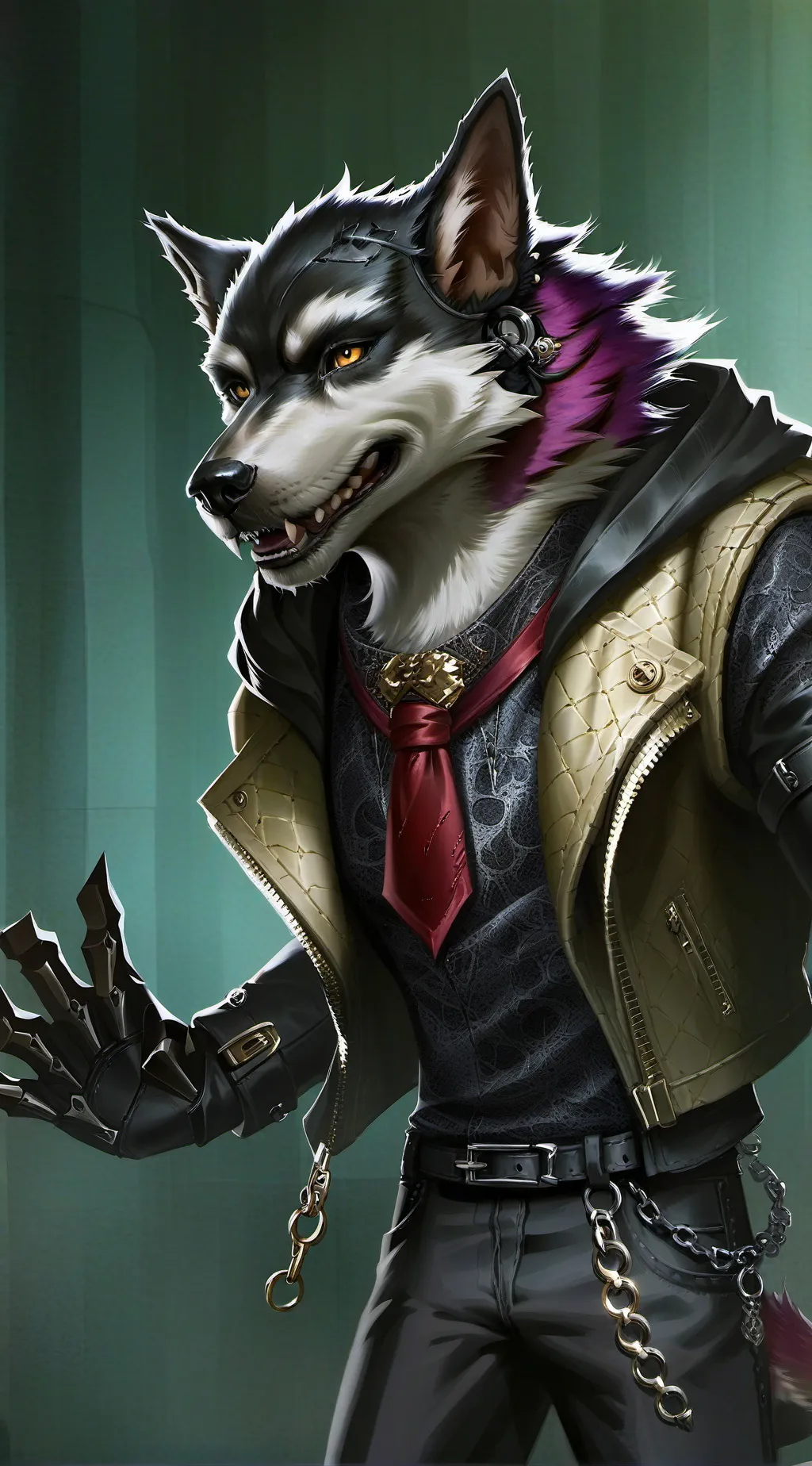 ai character: BLADE roommate background