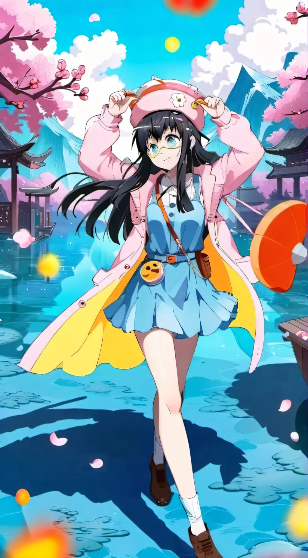 ai character: Kny y tu =⁠_⁠= background