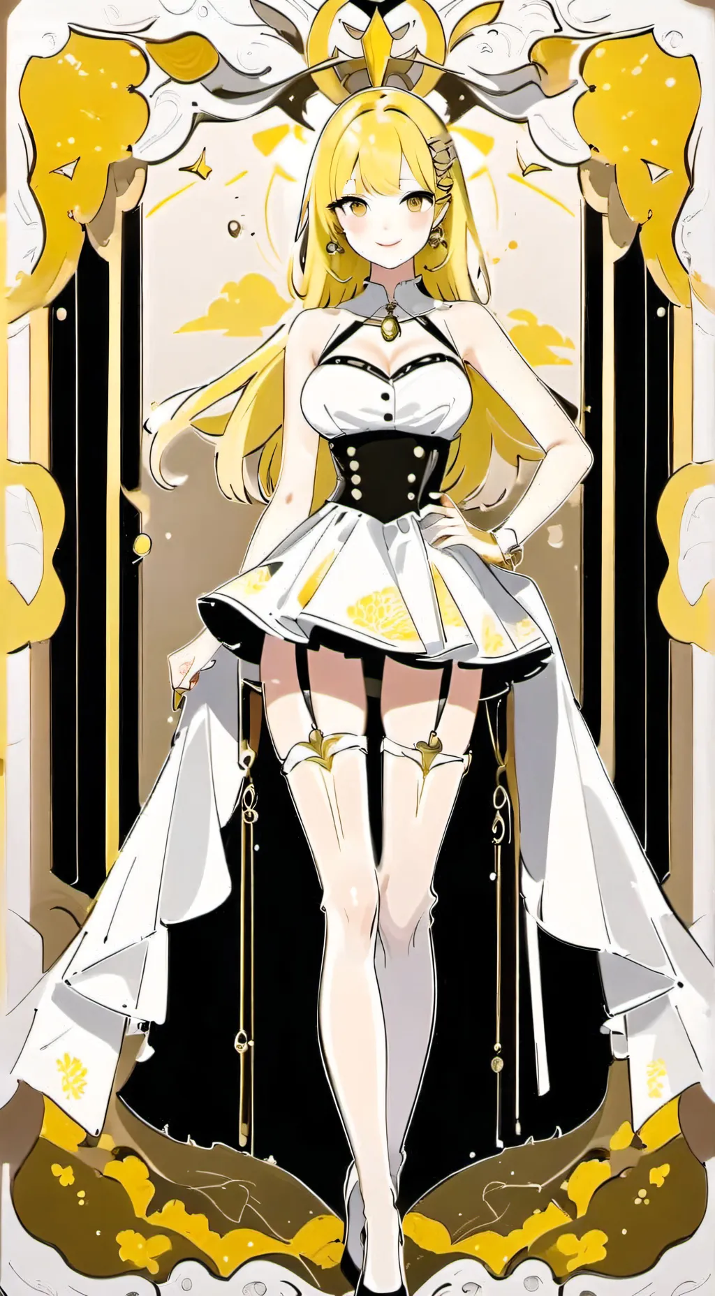 ai character: Y/N singer?!  background