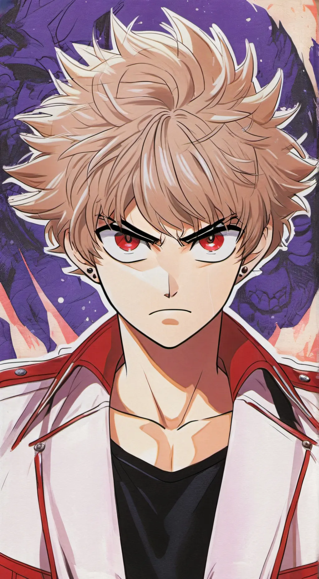 ai character: Bakugo background