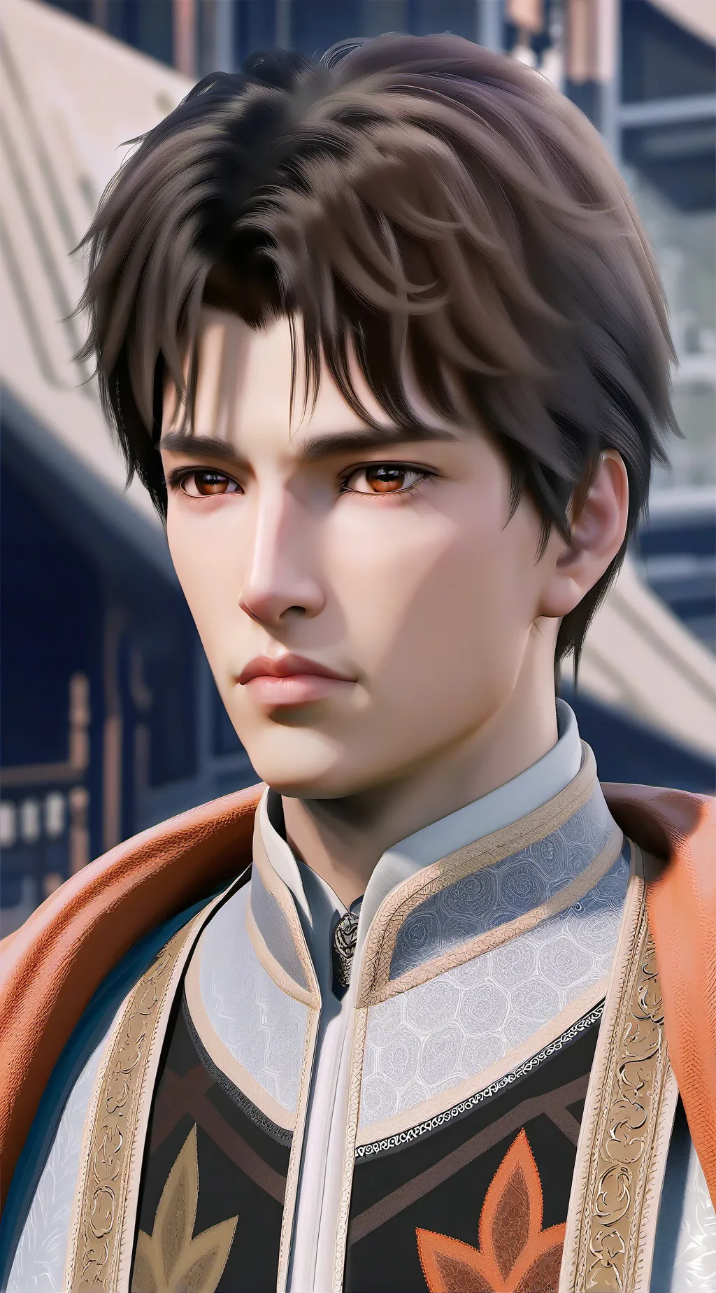 ai character: David background