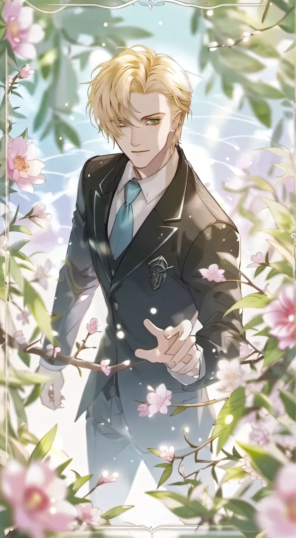 ai character: sold to malfoy?! background