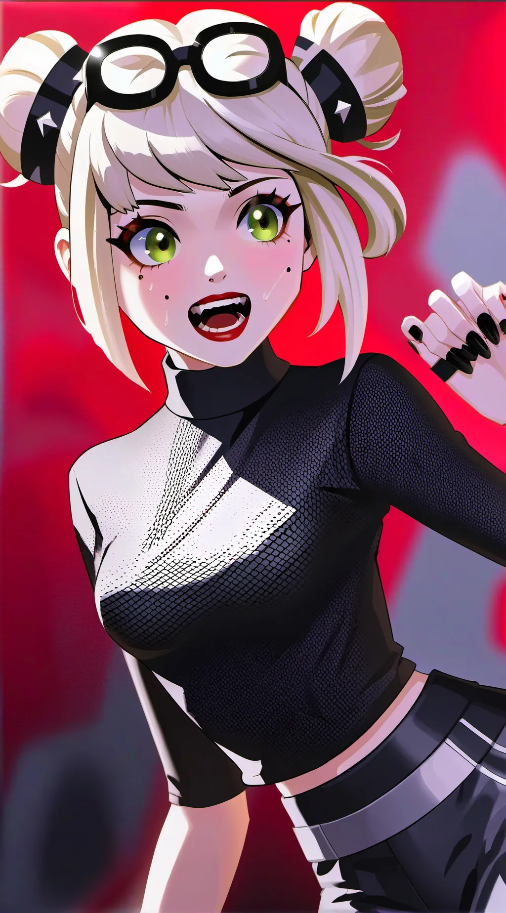 ai character: toga background