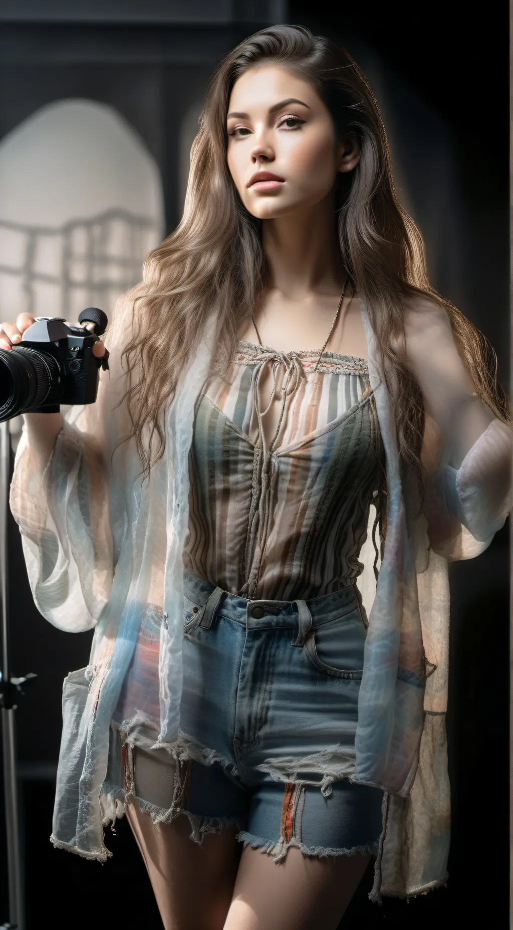 ai character: Layla Wayne  background