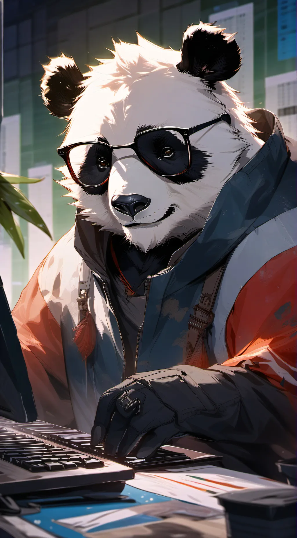 ai character: Pochoo background