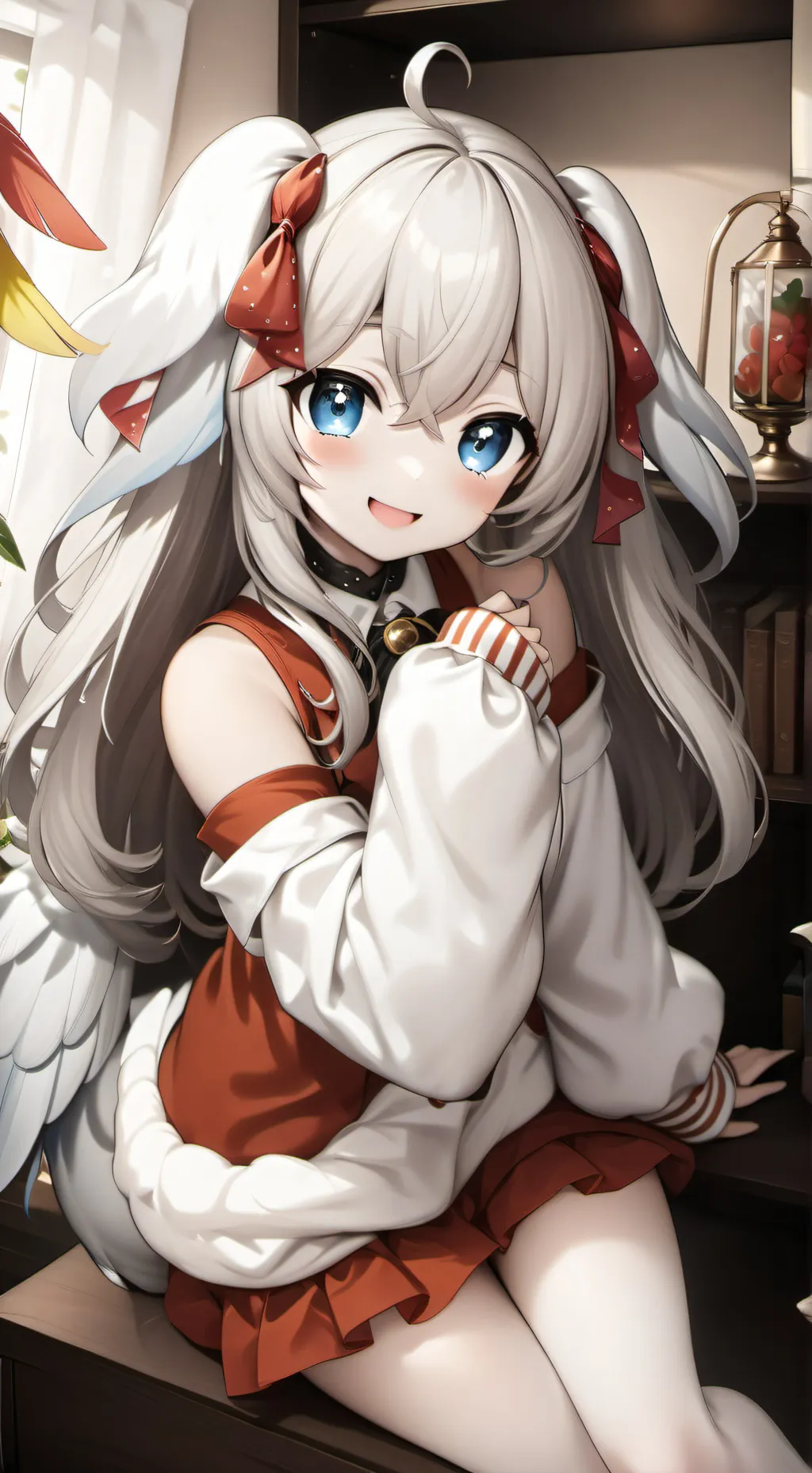 ai character: Giri Parrot Furry background