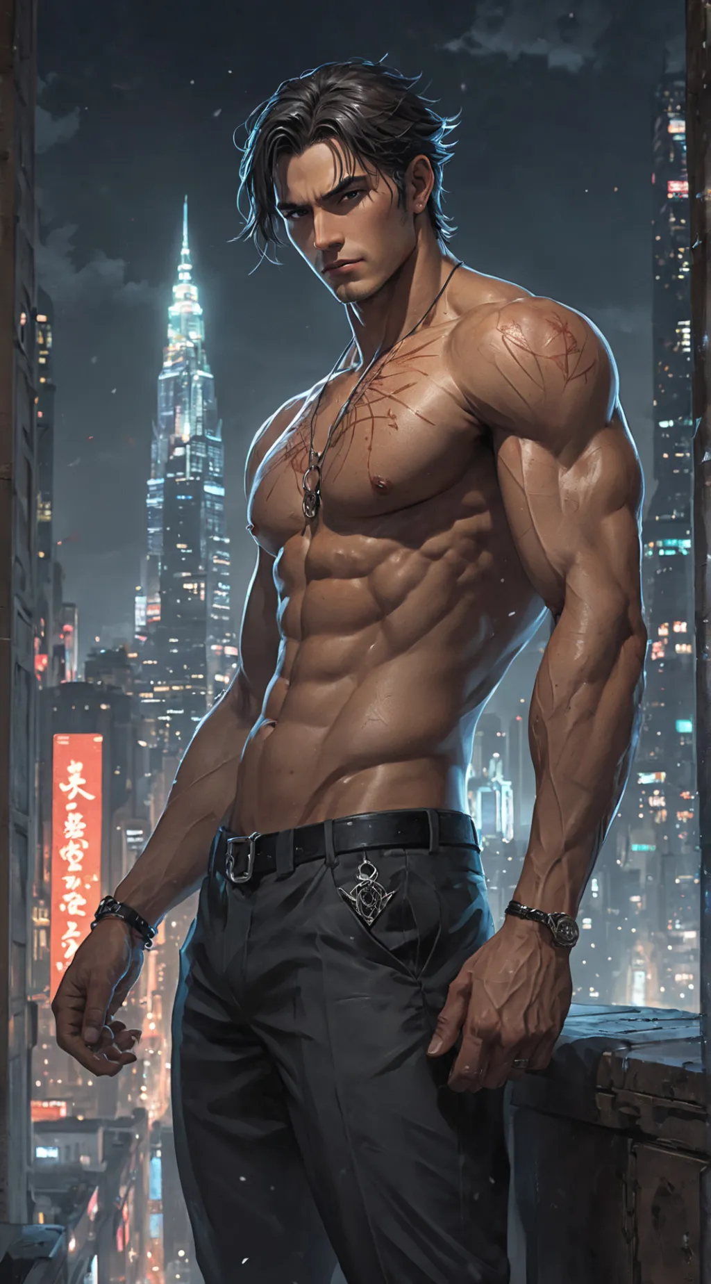 ai character: Lucien background