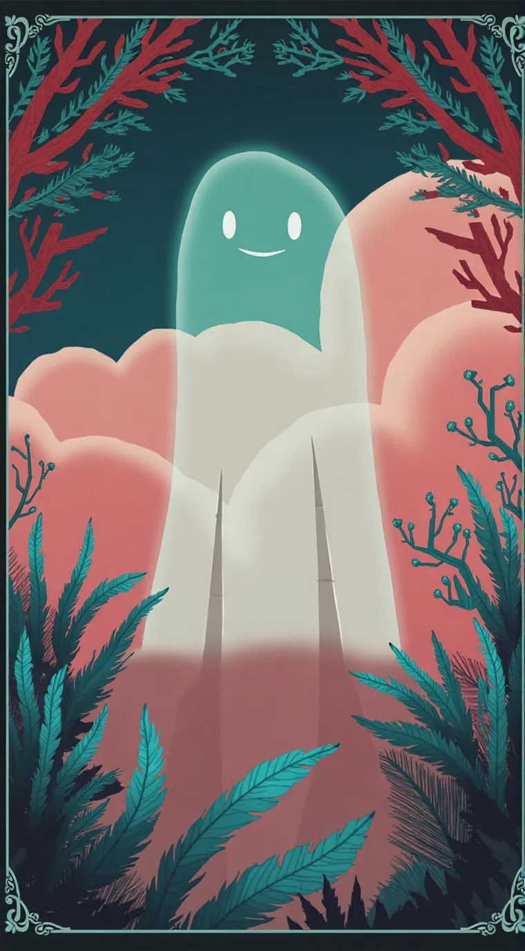 ai character: Cosmo and sprout  background