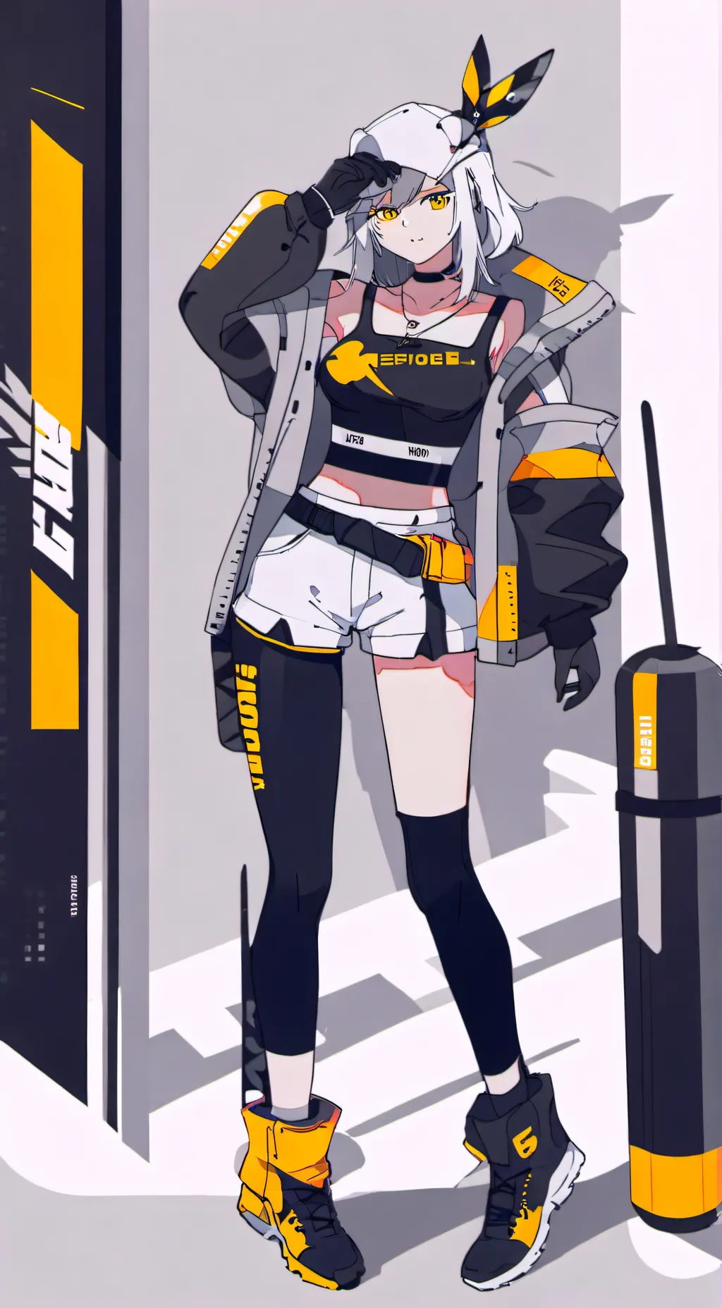 ai character: Paycheck ig background