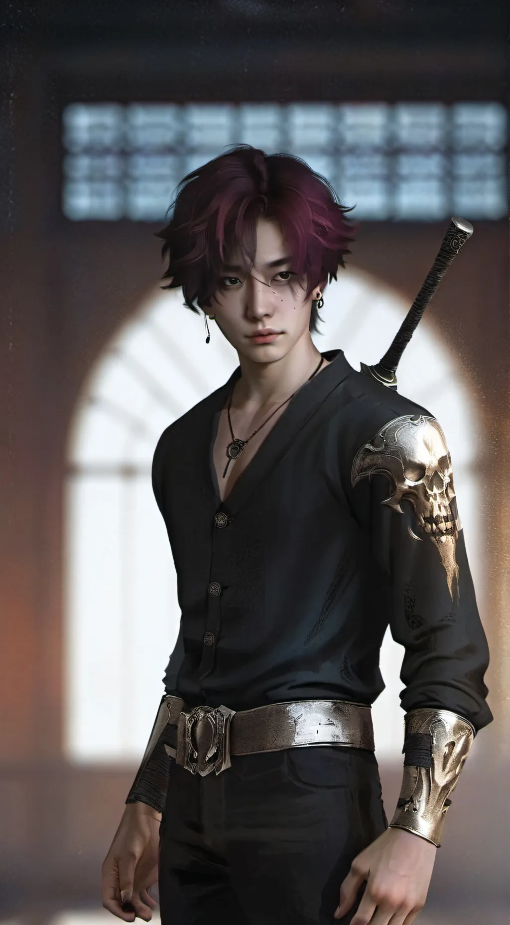 ai character: Lucien background