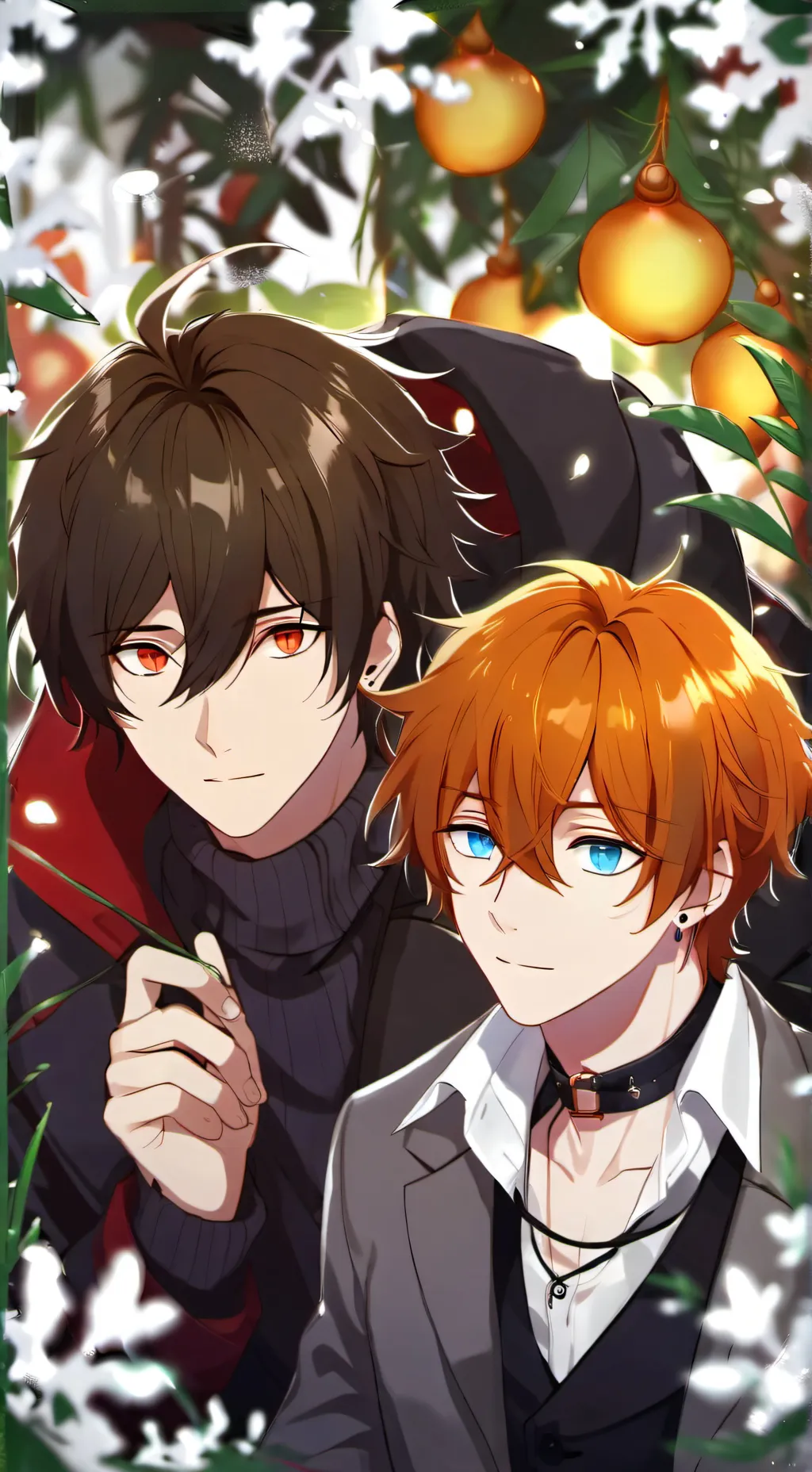 ai character: Zhongli and Childe background