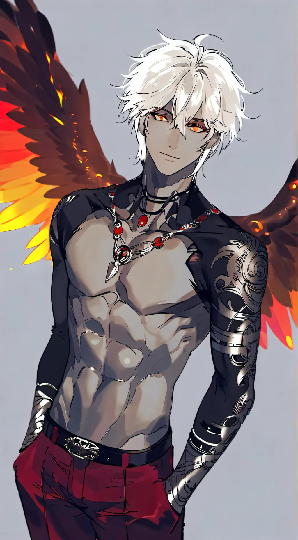 ai character: 🔥~Ember~🔥 background
