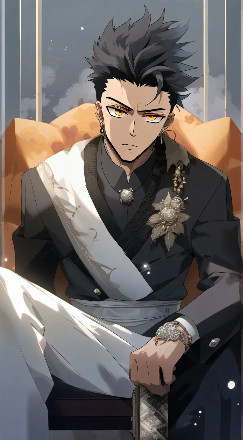 ai character: 🪨 Gyomei Himejima🪨 background