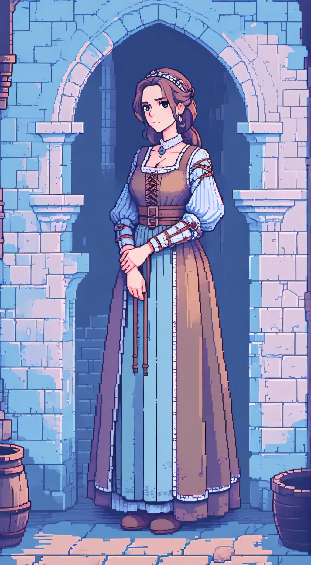 ai character: Liliana background