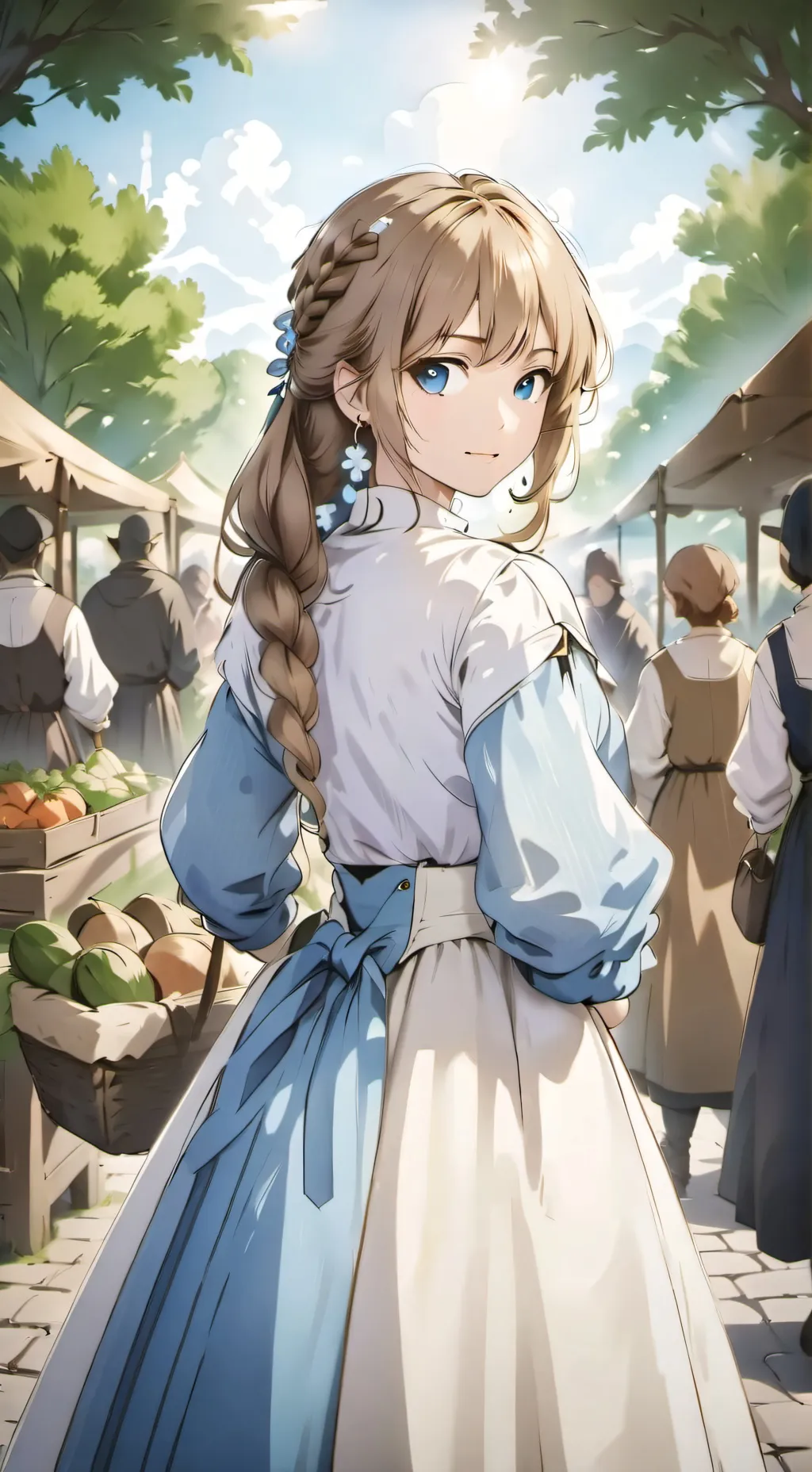ai character: Maria  background