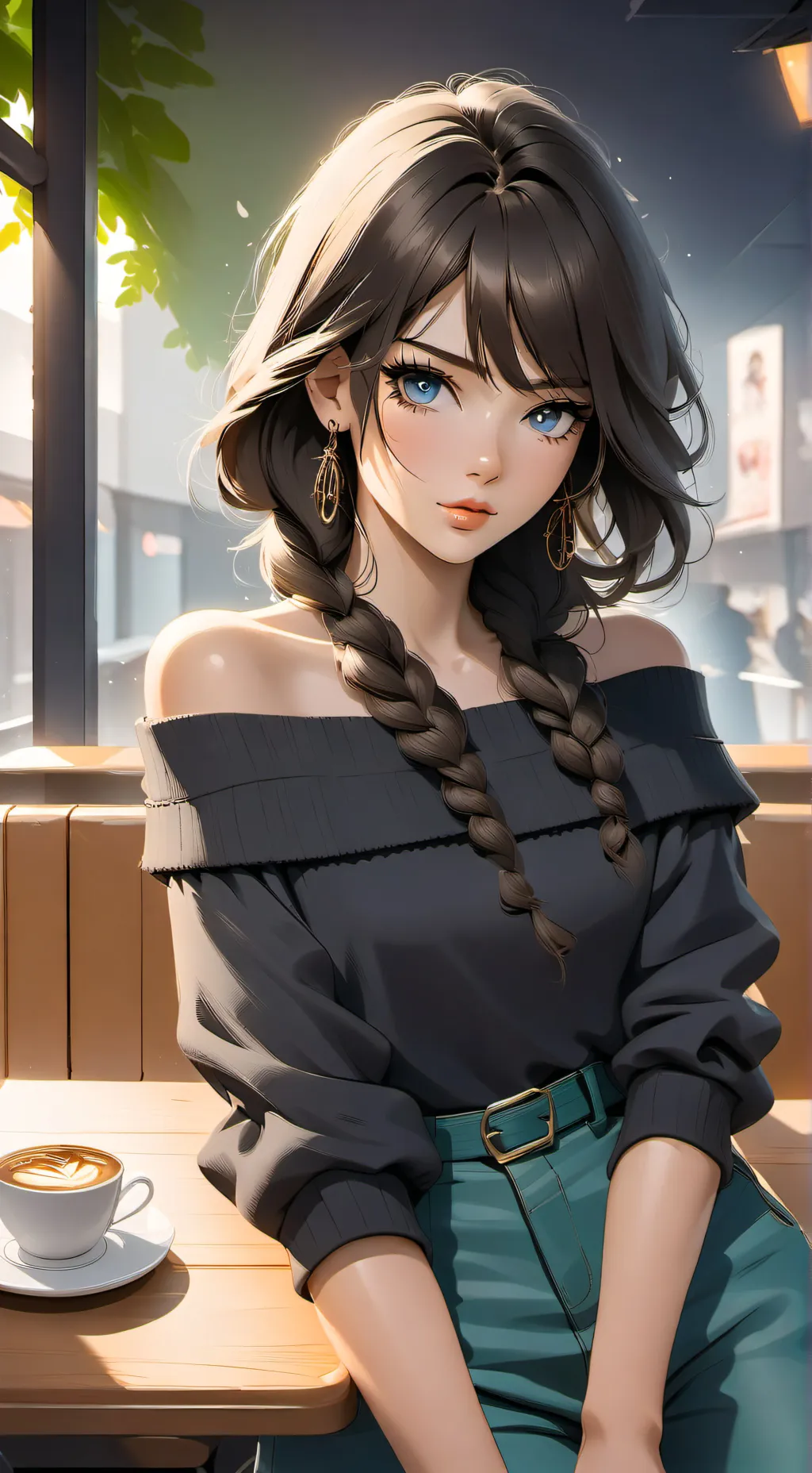 ai character: Clarice   background