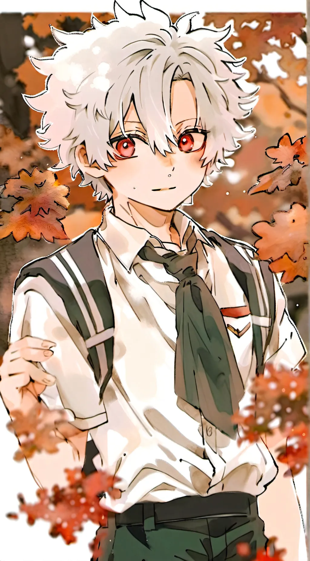 ai character: Mha new student background