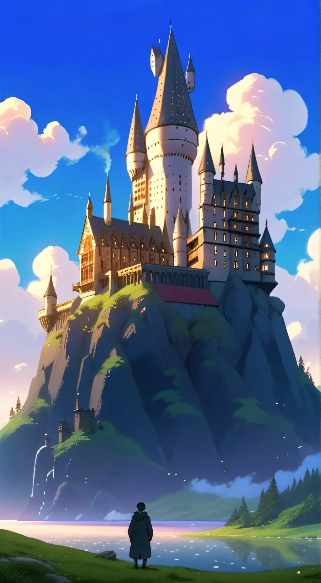 ai character: Hogwarts pick me background