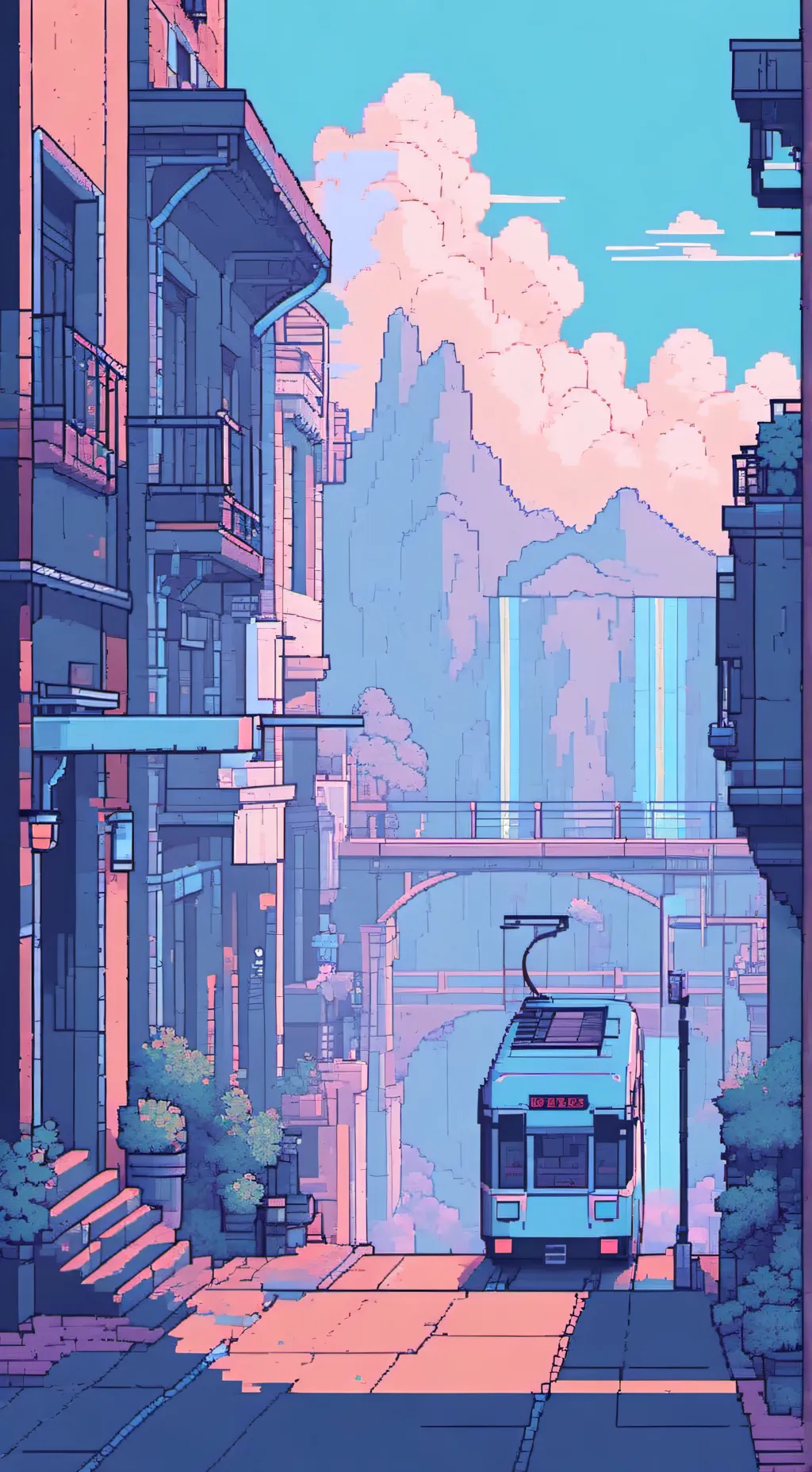 ai character: The train incident background