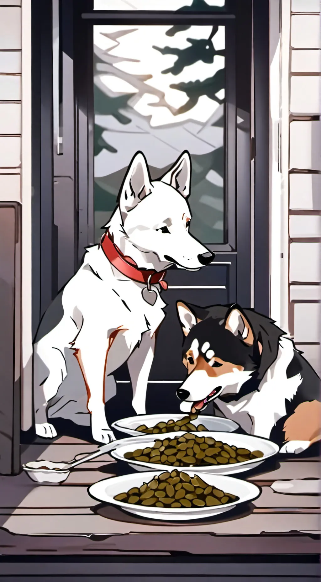 ai character: hashira as pets background