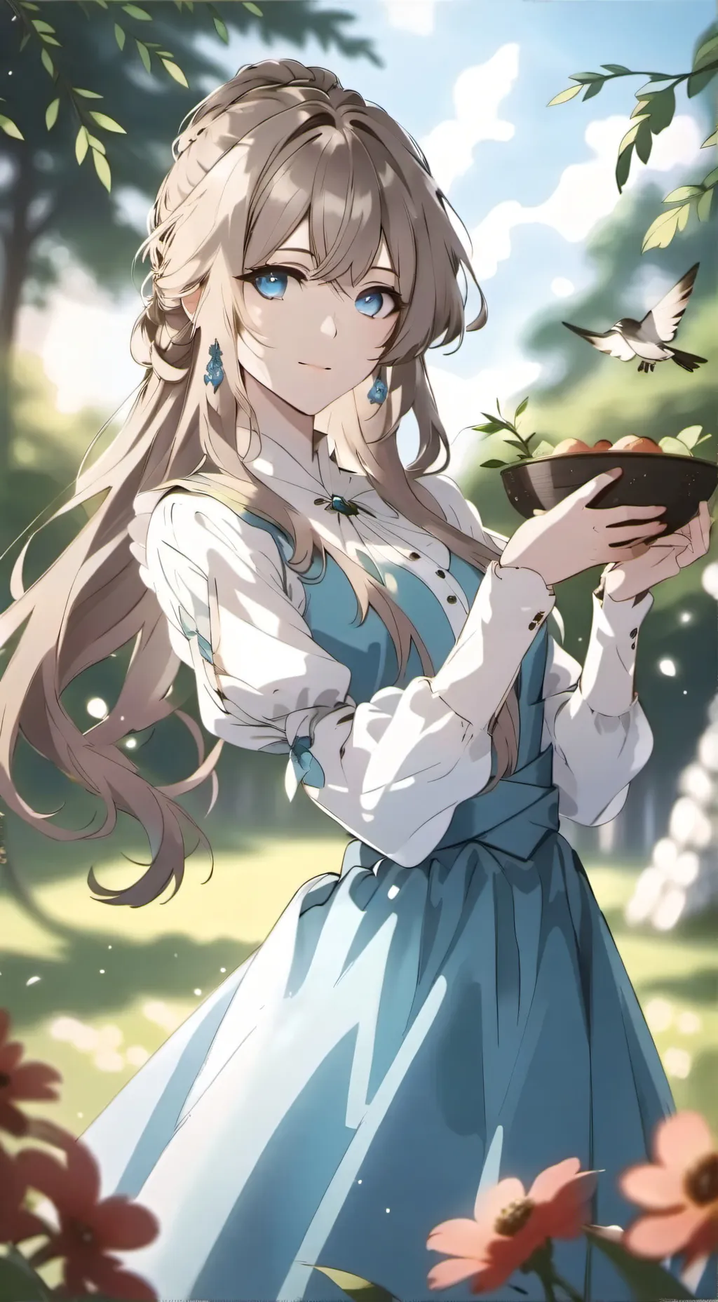 ai character: лиза background