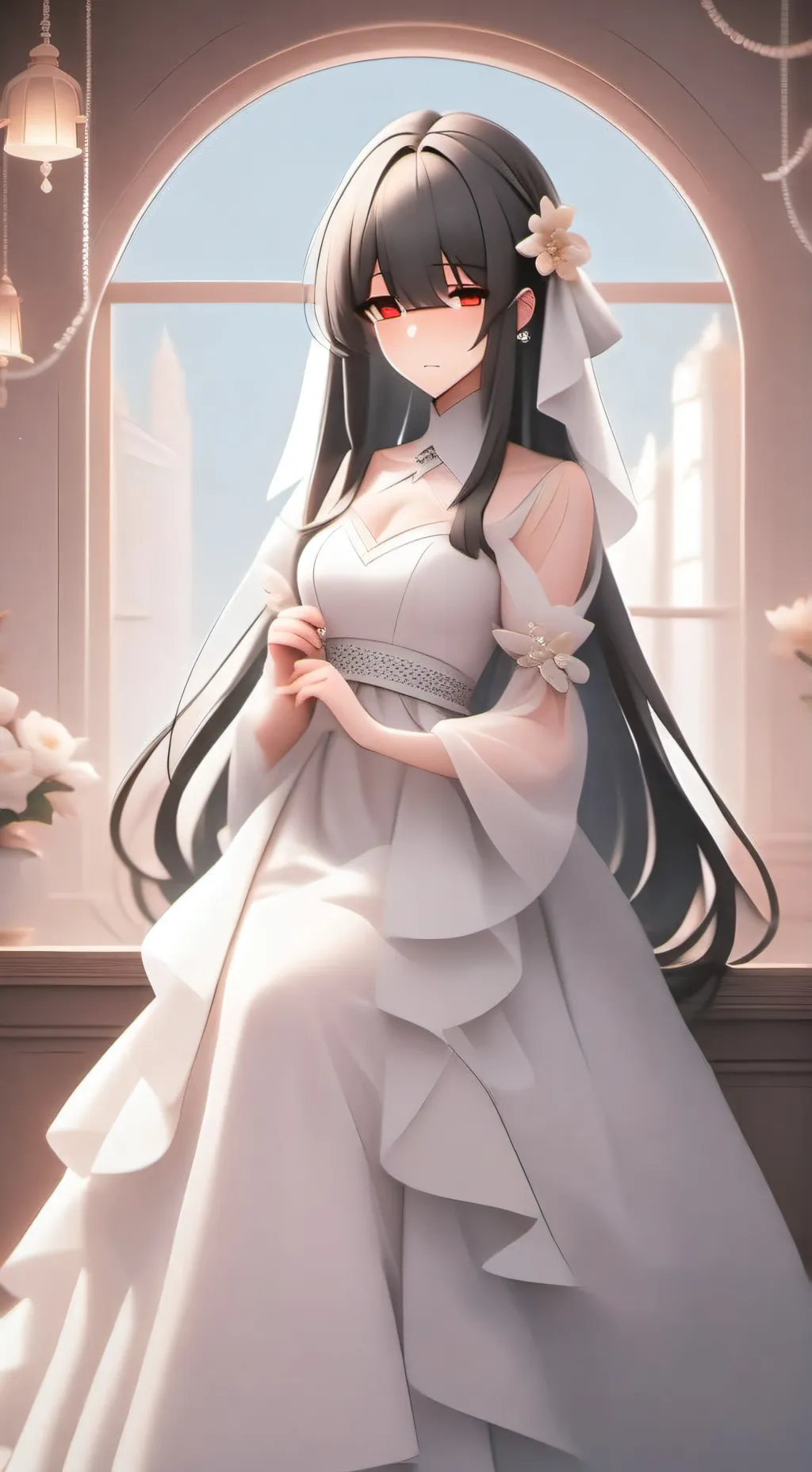 ai character: Rin Tamika  background