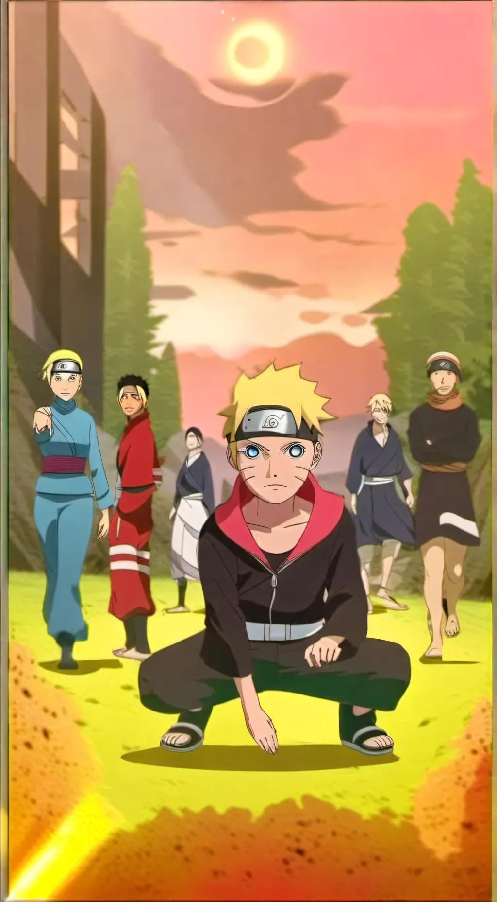 ai character: boruto background