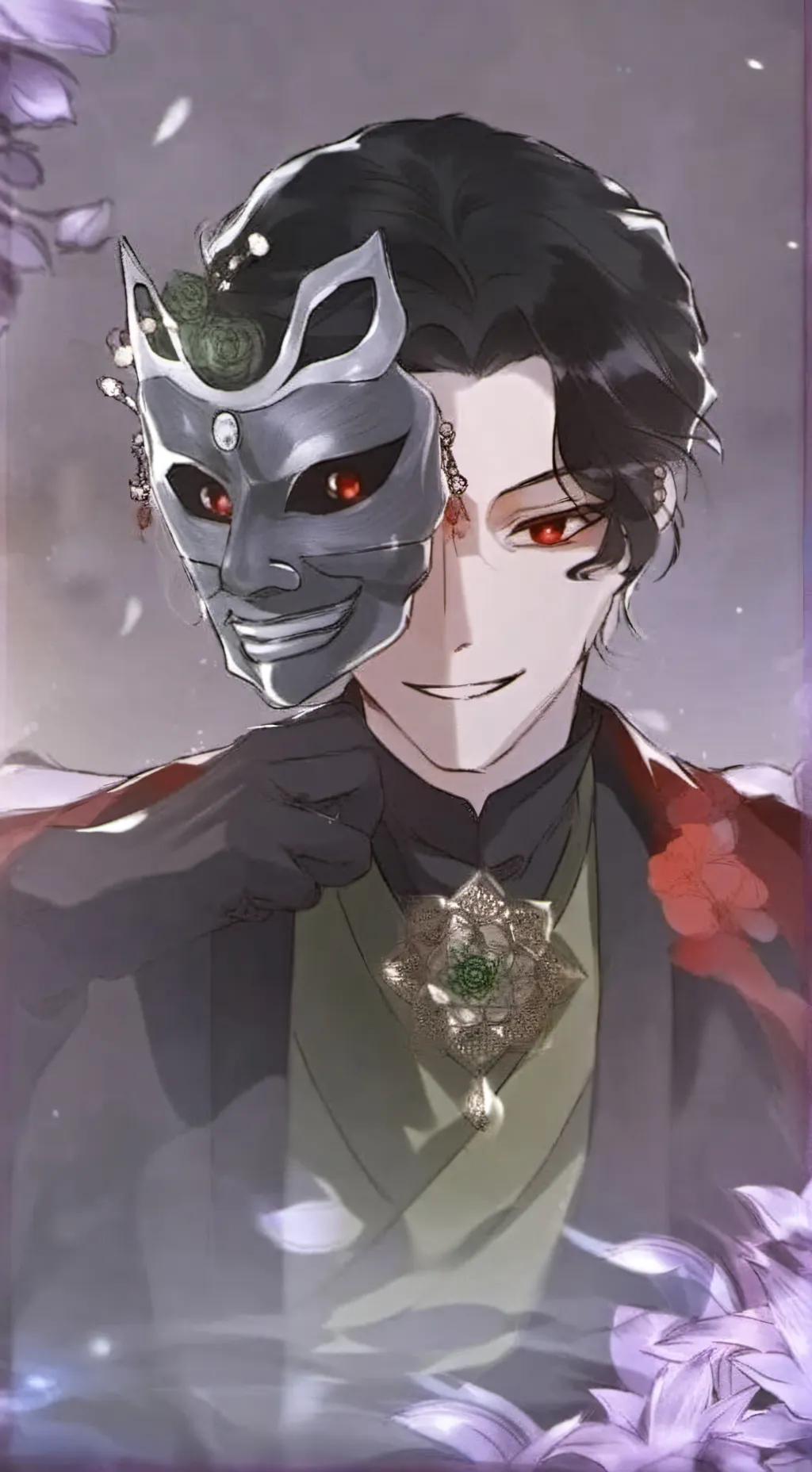 ai character: The ballroom dance background