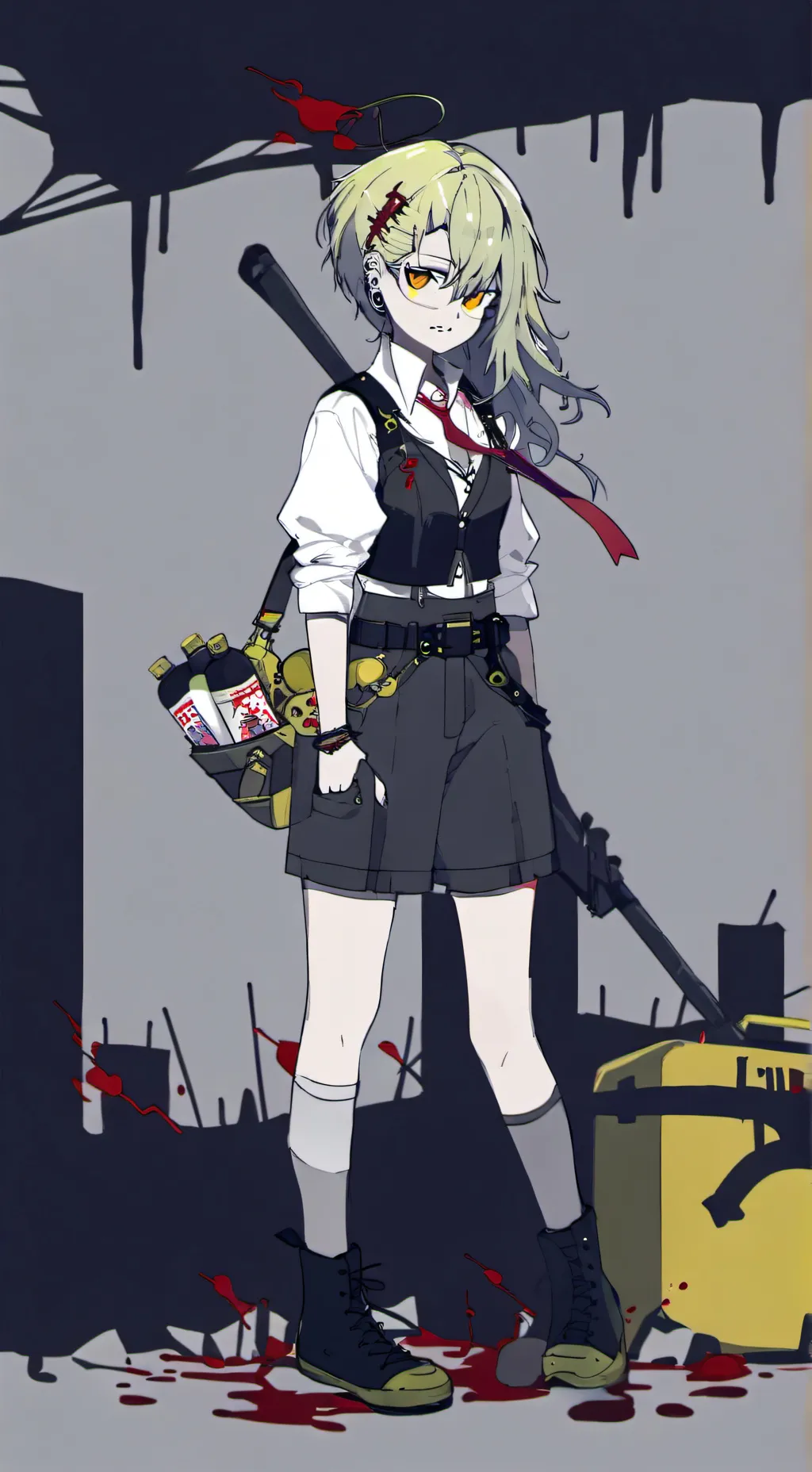 ai character: Zuma Dimond  background