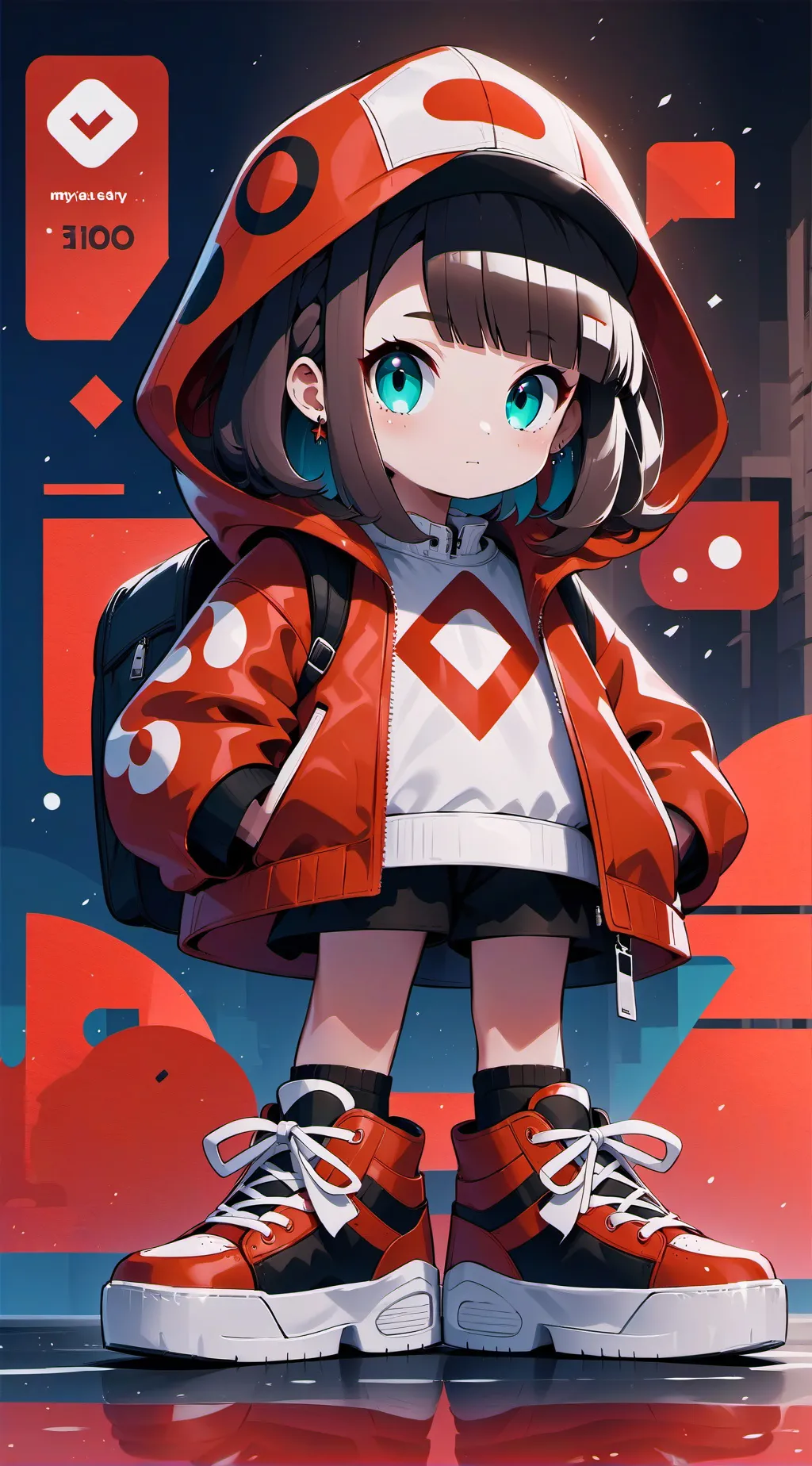 ai character: Jhon Doe x janedoe background